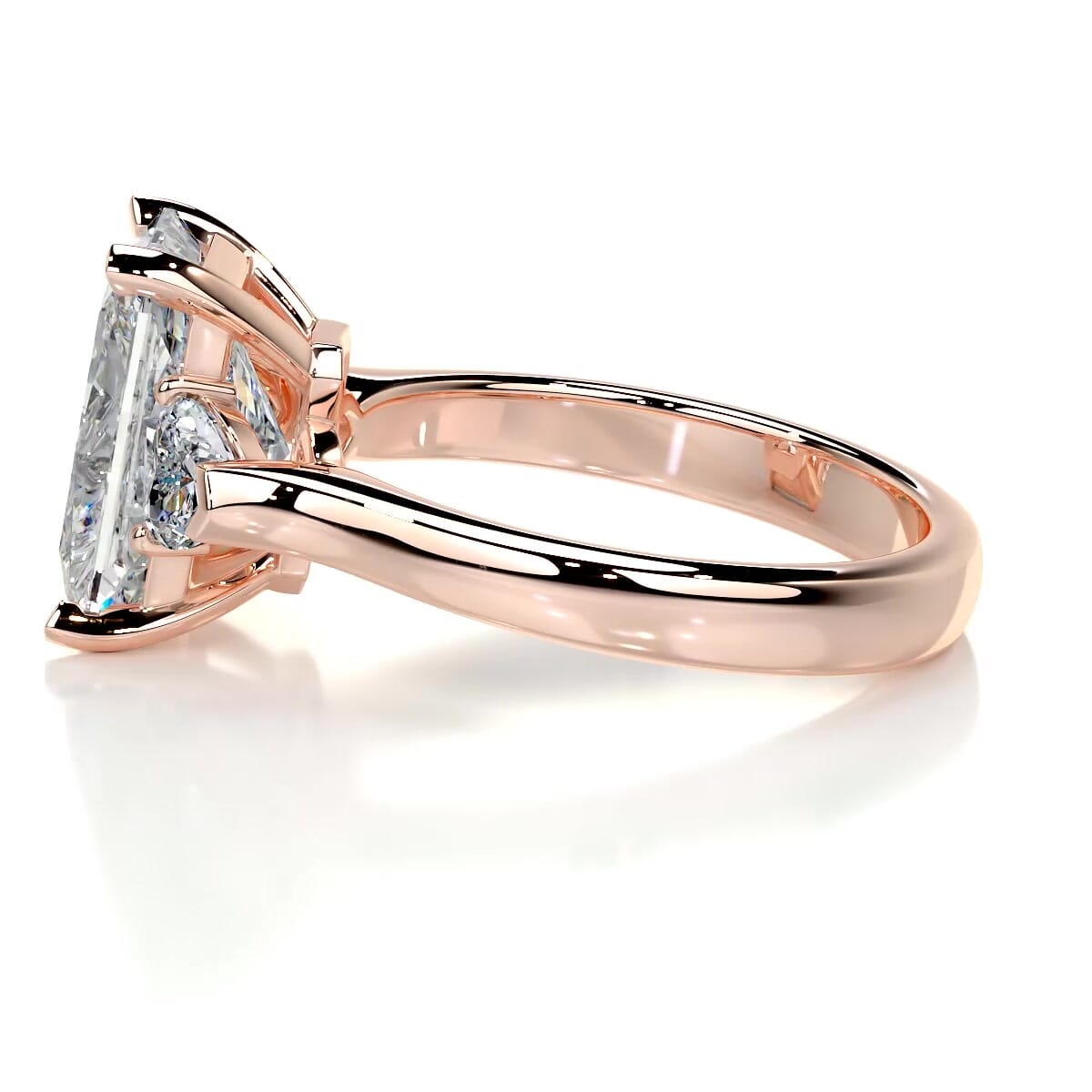 Kamala Lab Grown Diamond Ring -14K Rose Gold (RTS)