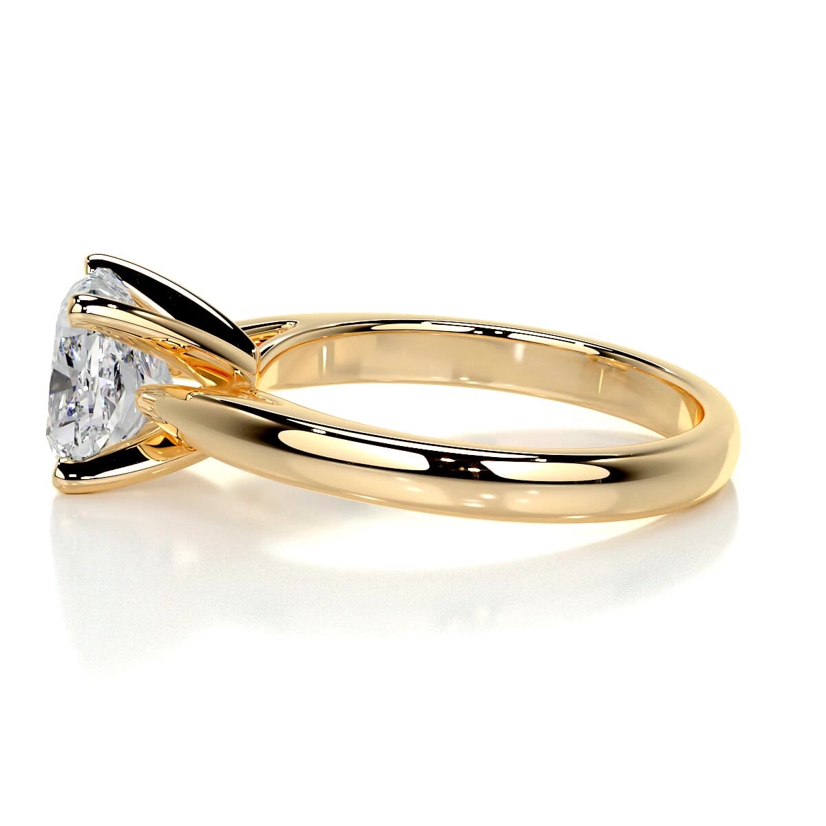 Diana Lab Grown Diamond Ring -18K Yellow Gold (RTS)