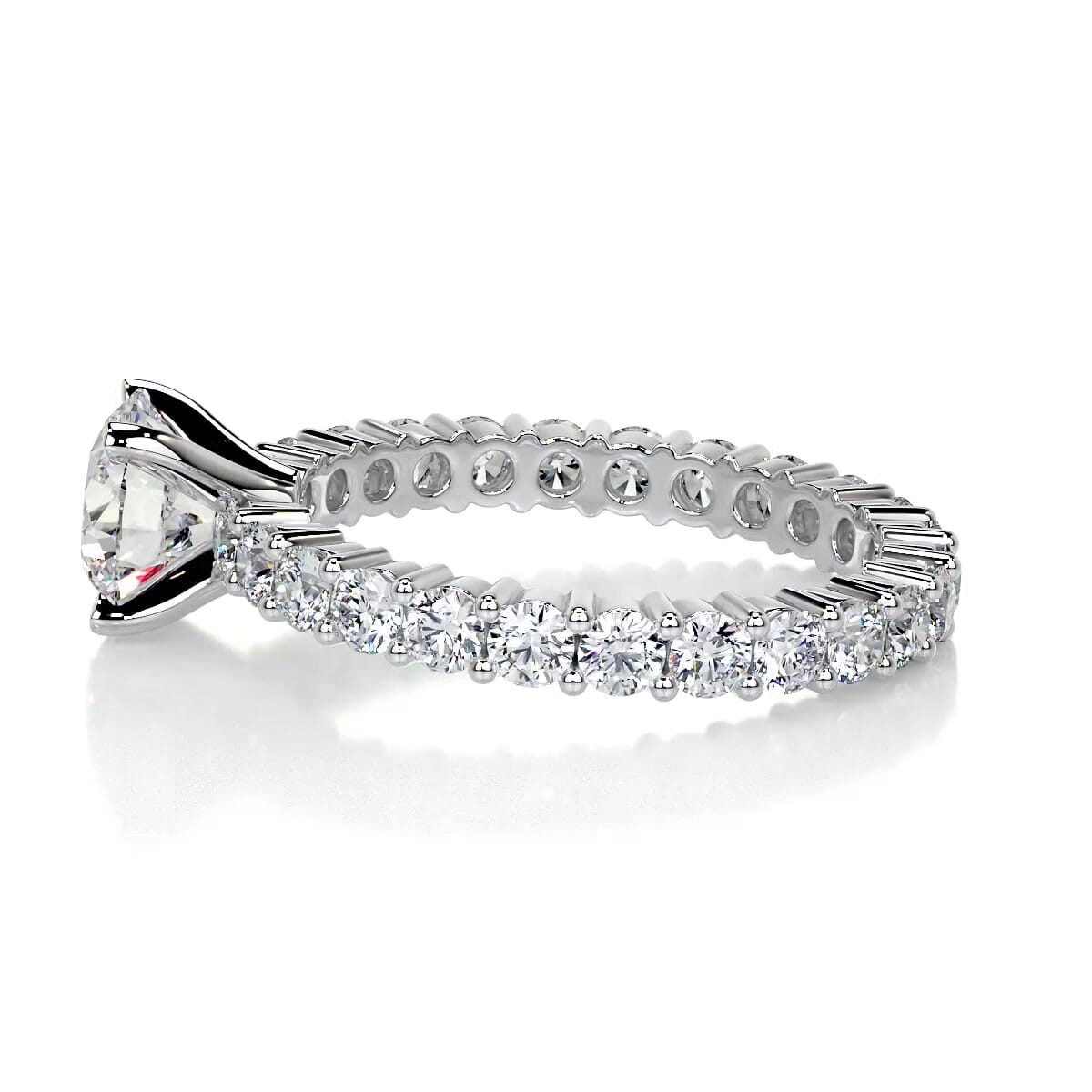 Jenna Lab Grown Diamond Ring -14K White Gold (RTS)