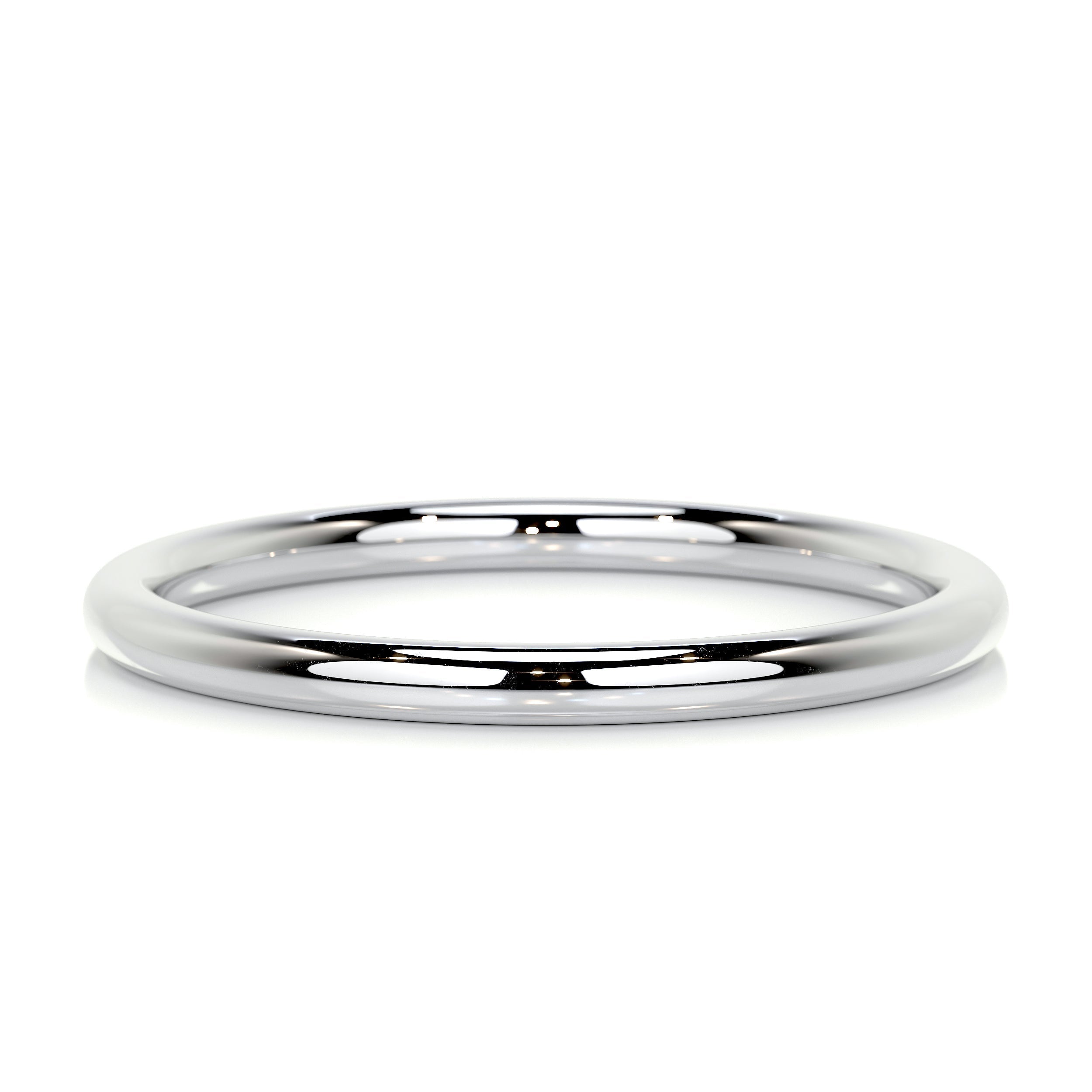 Eloise Wedding Band -14K White Gold (RTS)