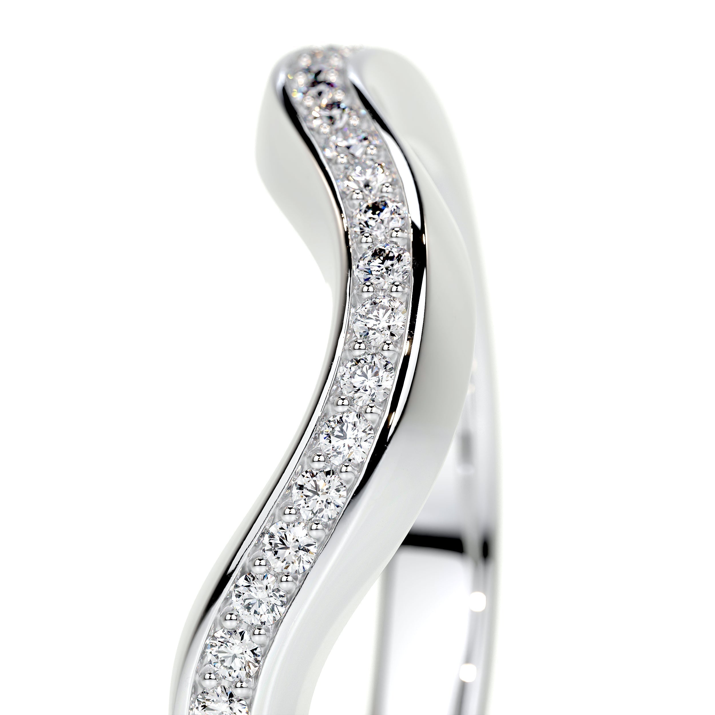 Lucy Lab Grown Diamond Wedding Ring   (0.30 Carat) -18K White Gold (RTS)