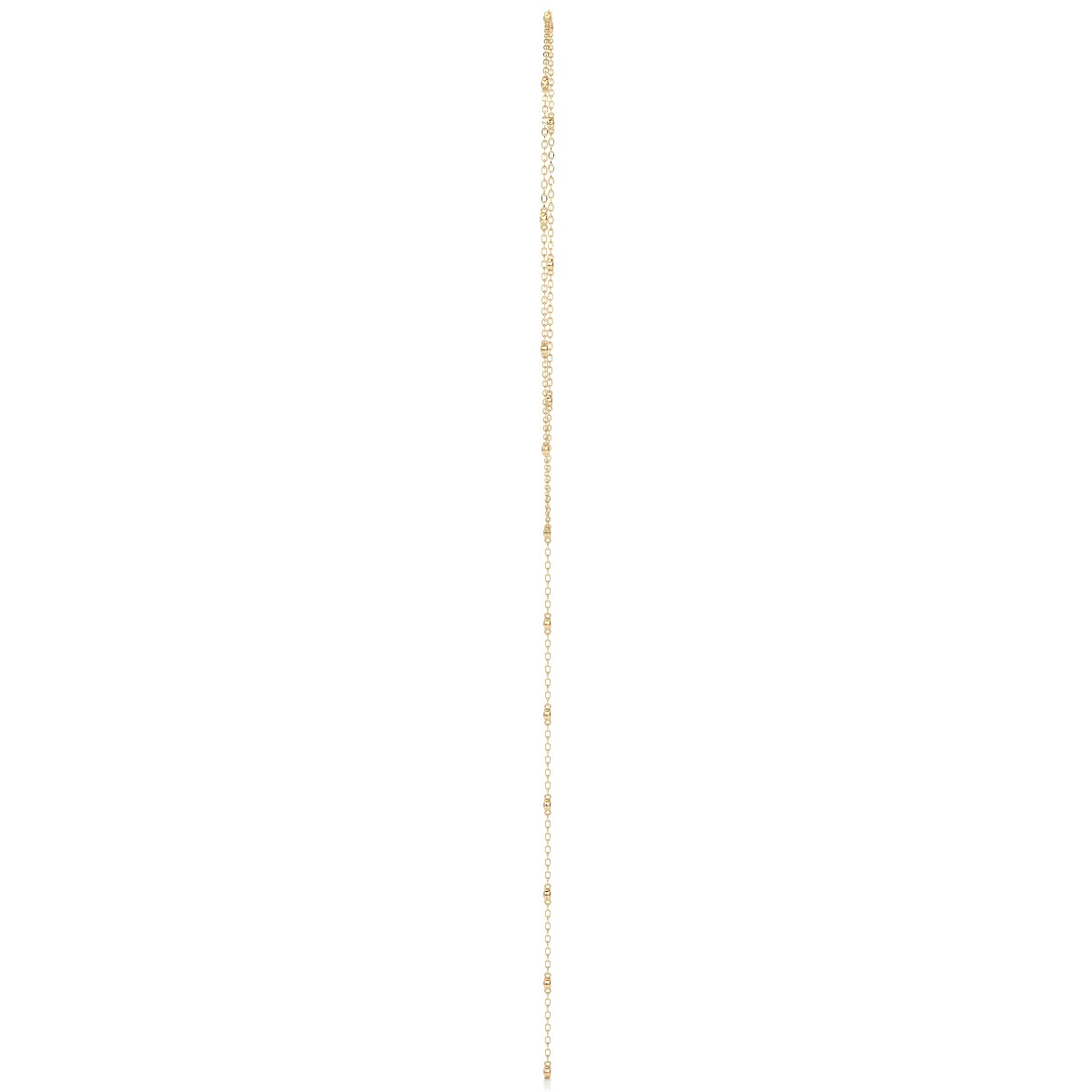 Tie Lab Grown Diamond Necklace   (1.12 Carat) -18K Yellow Gold (RTS)