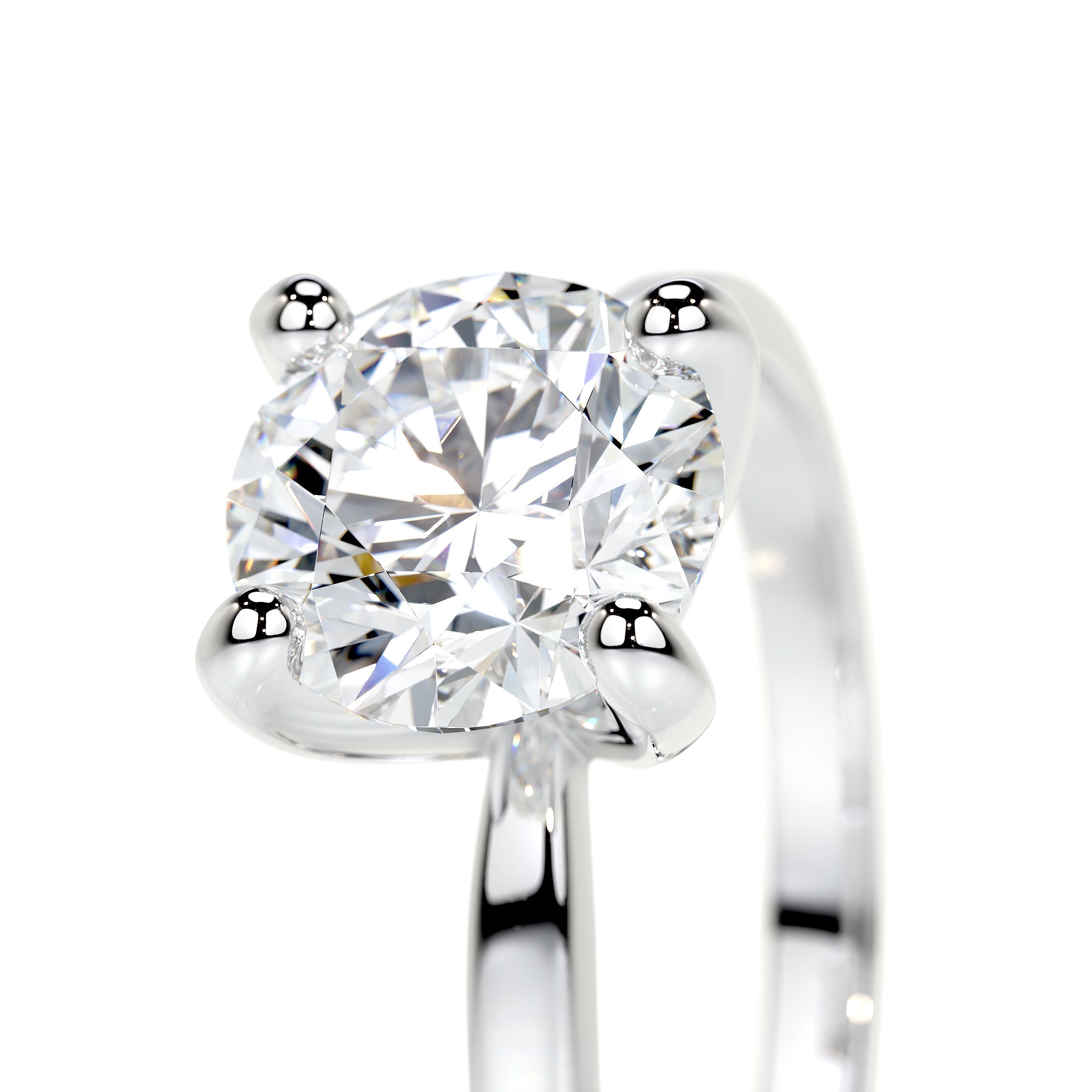 Jessica Lab Grown Diamond Ring -14K White Gold (RTS)