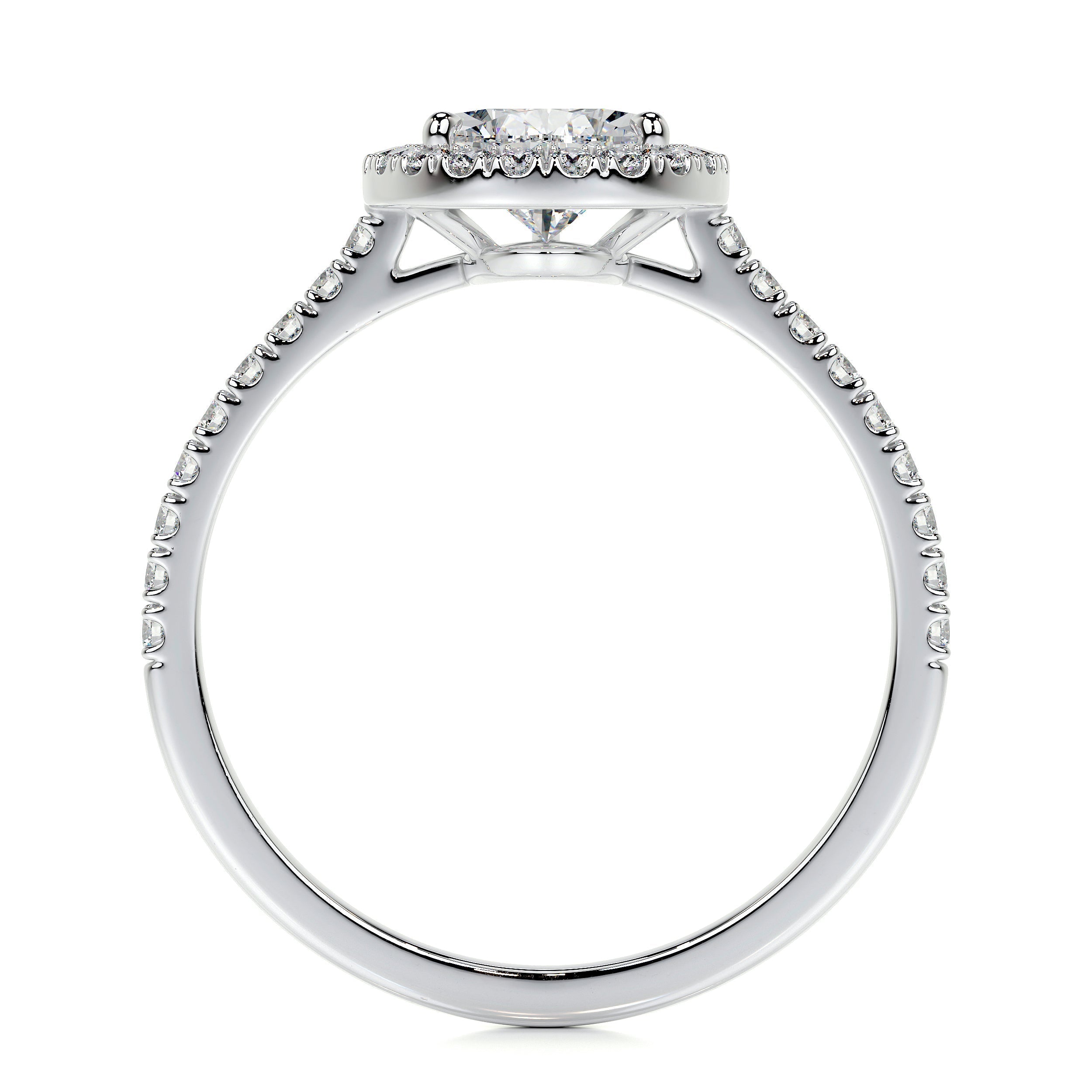 Sophia Lab Grown Diamond Ring -Platinum (RTS)
