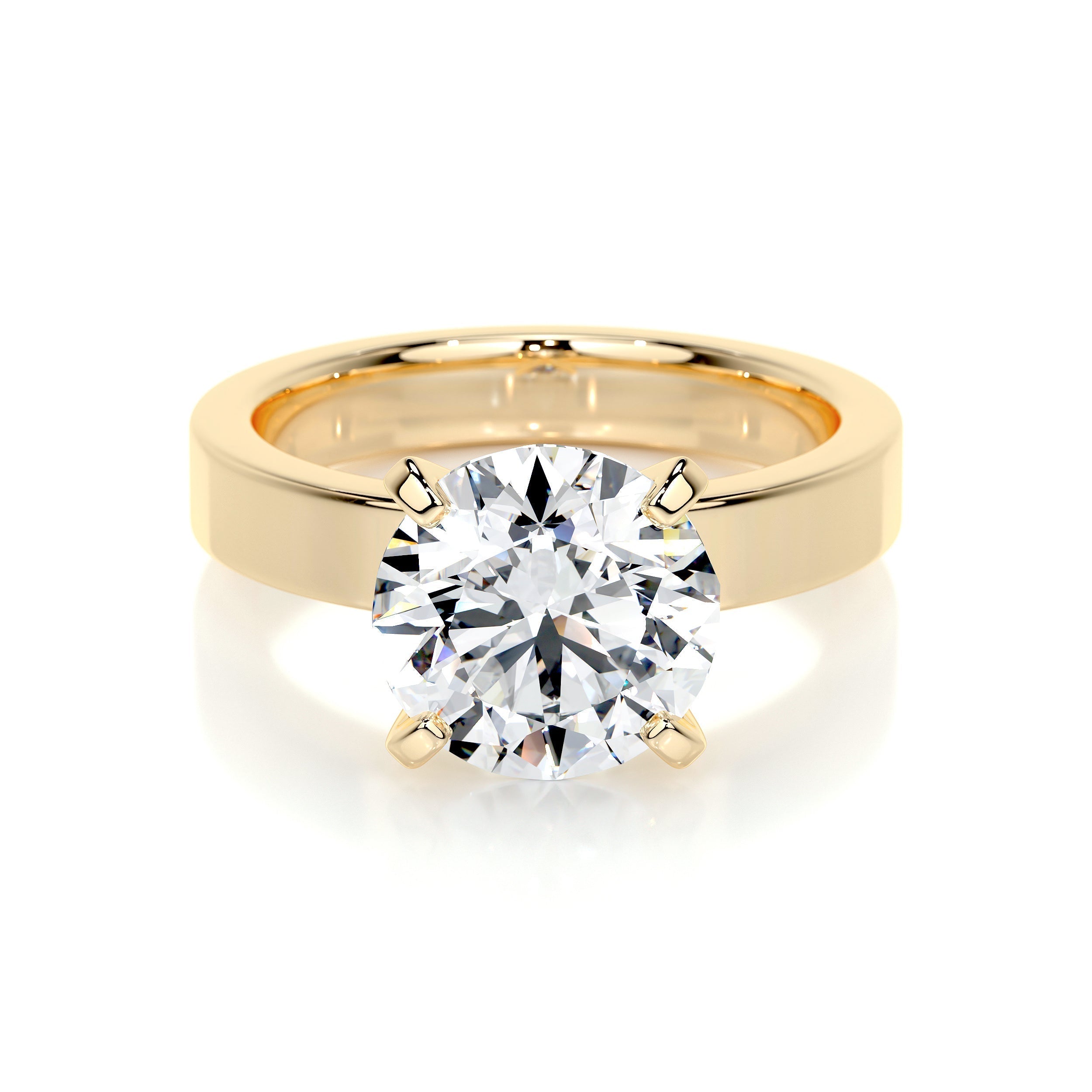 Kaia Lab Grown Diamond Ring -18K Yellow Gold (RTS)