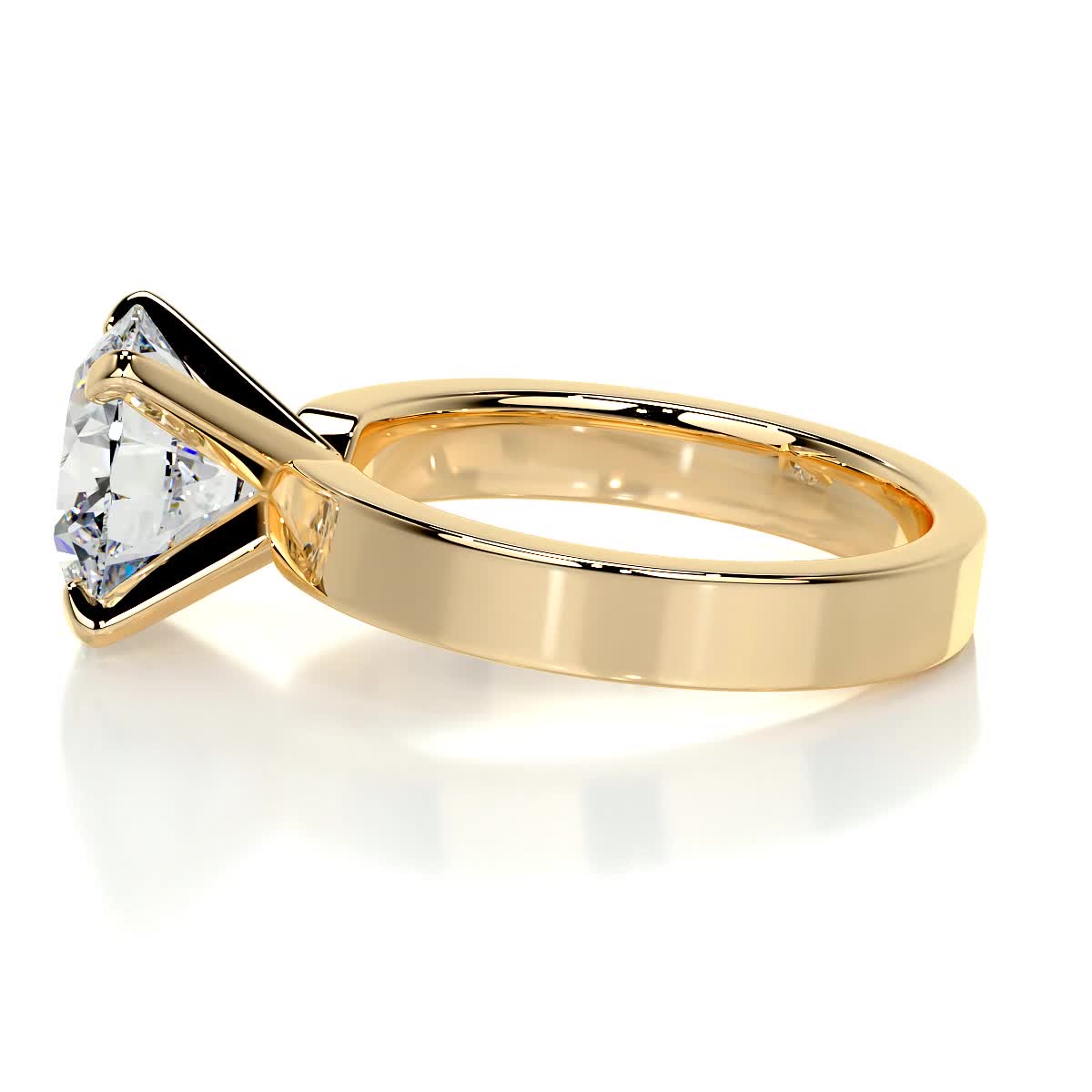 Kaia Lab Grown Diamond Ring -18K Yellow Gold (RTS)