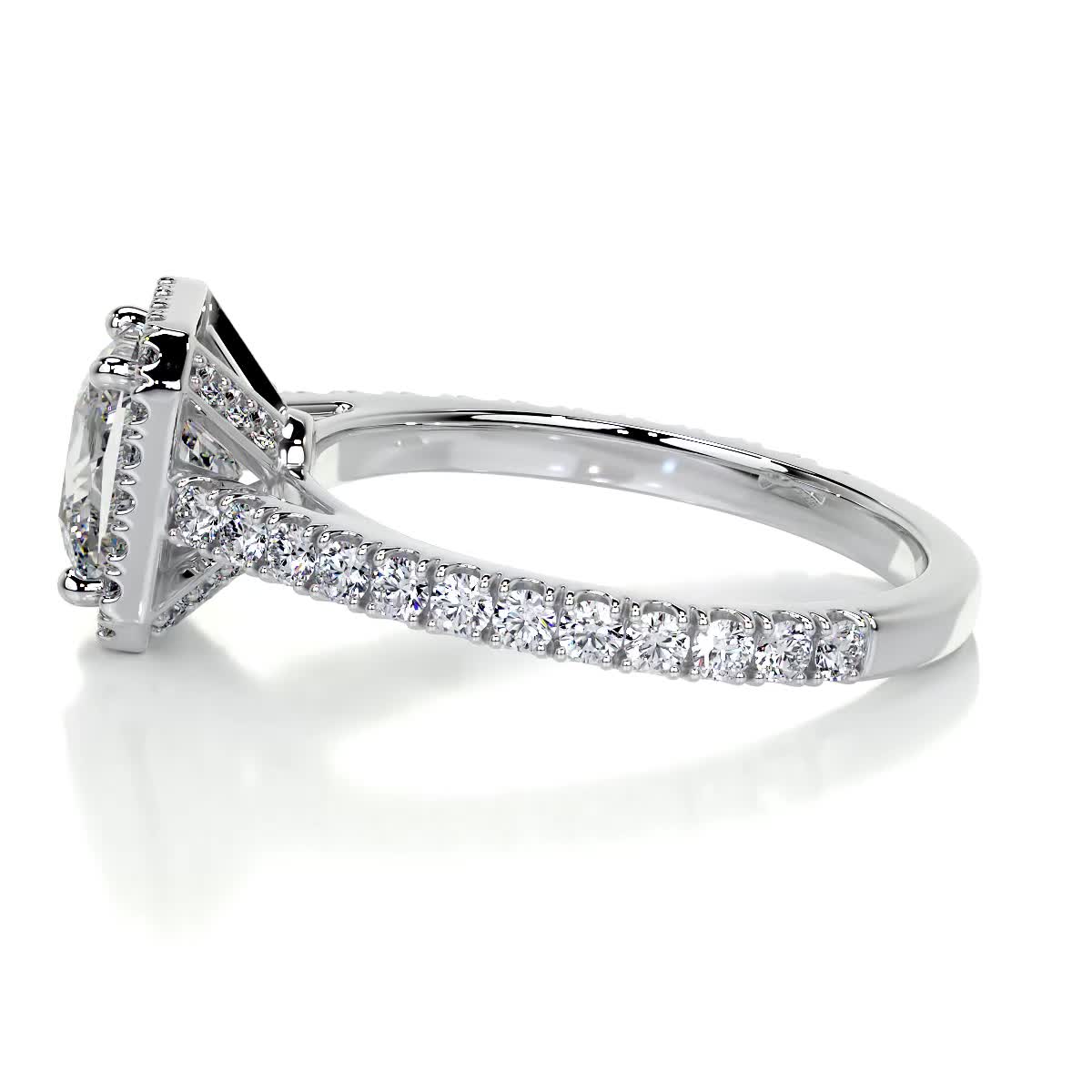 Selena Lab Grown Diamond Ring -Platinum (RTS)