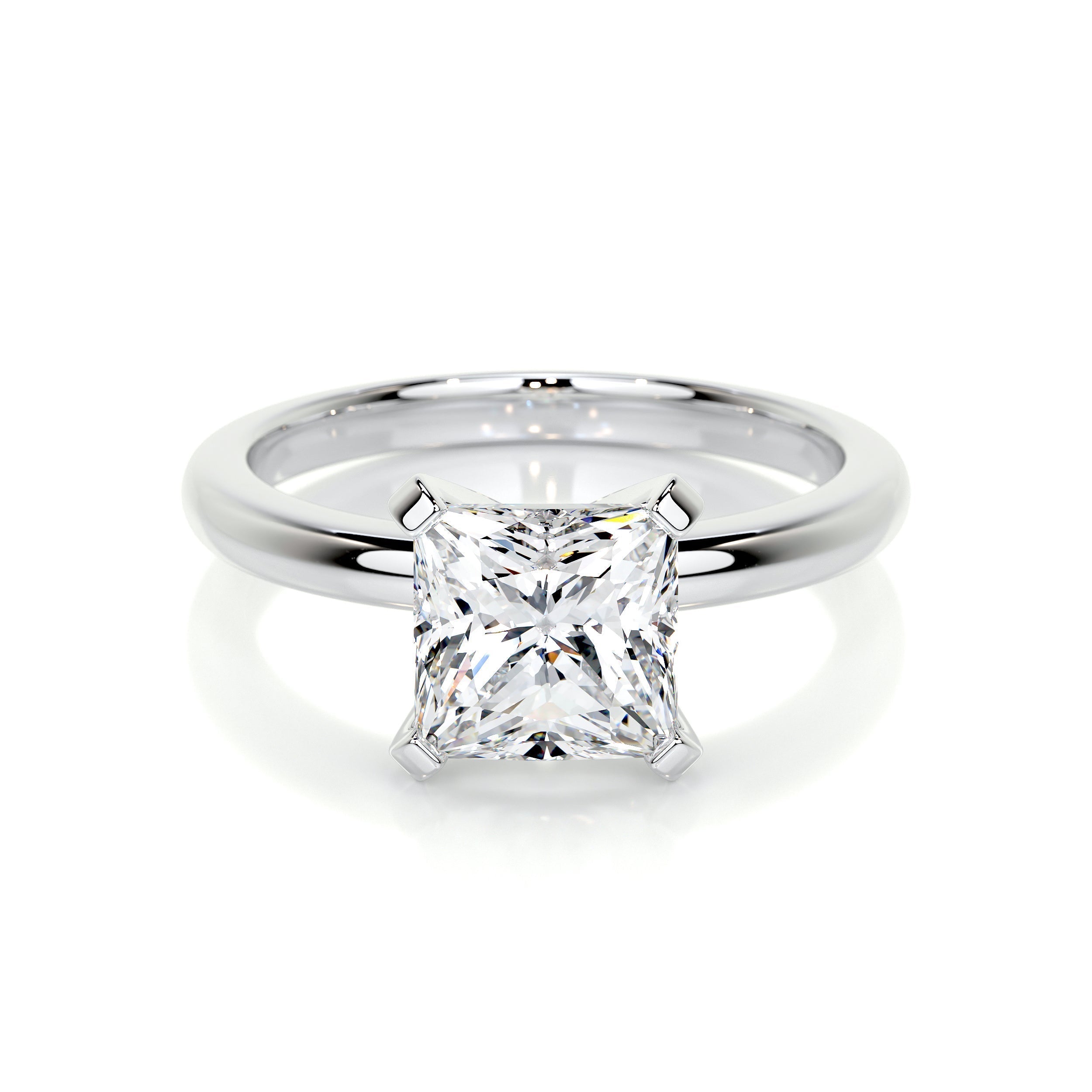 Isabelle Lab Grown Diamond Ring -14K White Gold (RTS) (RTS)