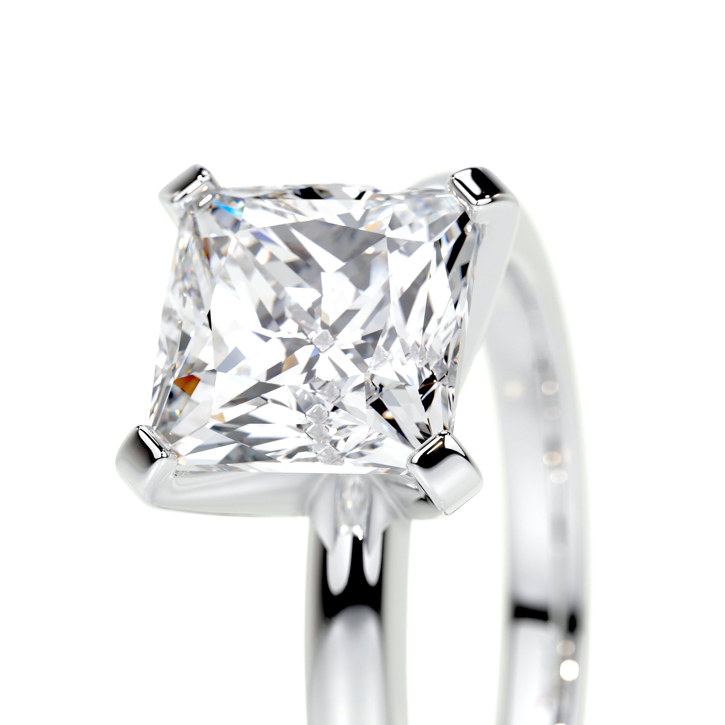 Isabelle Lab Grown Diamond Ring -14K White Gold (RTS) (RTS)