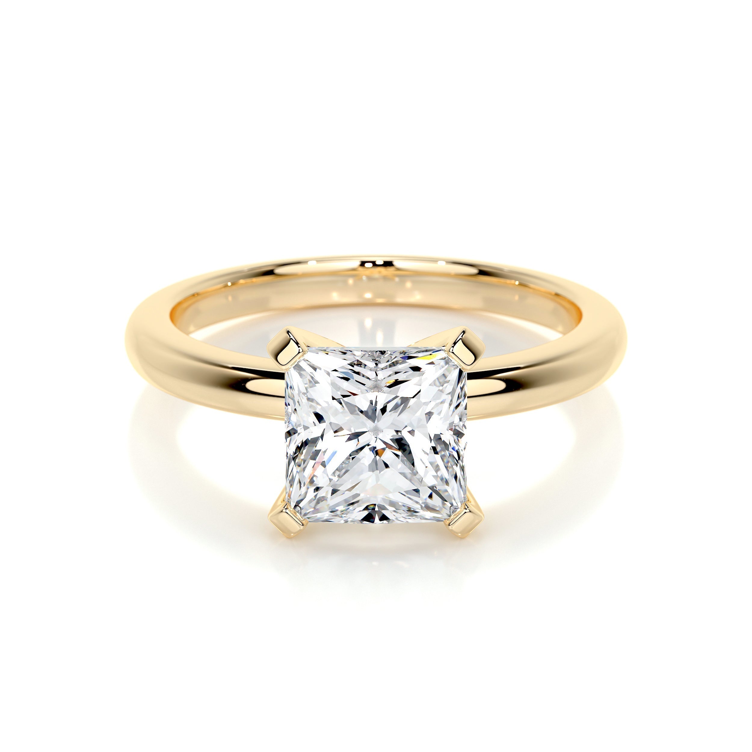 Isabelle Lab Grown Diamond Ring -18K Yellow Gold (RTS)