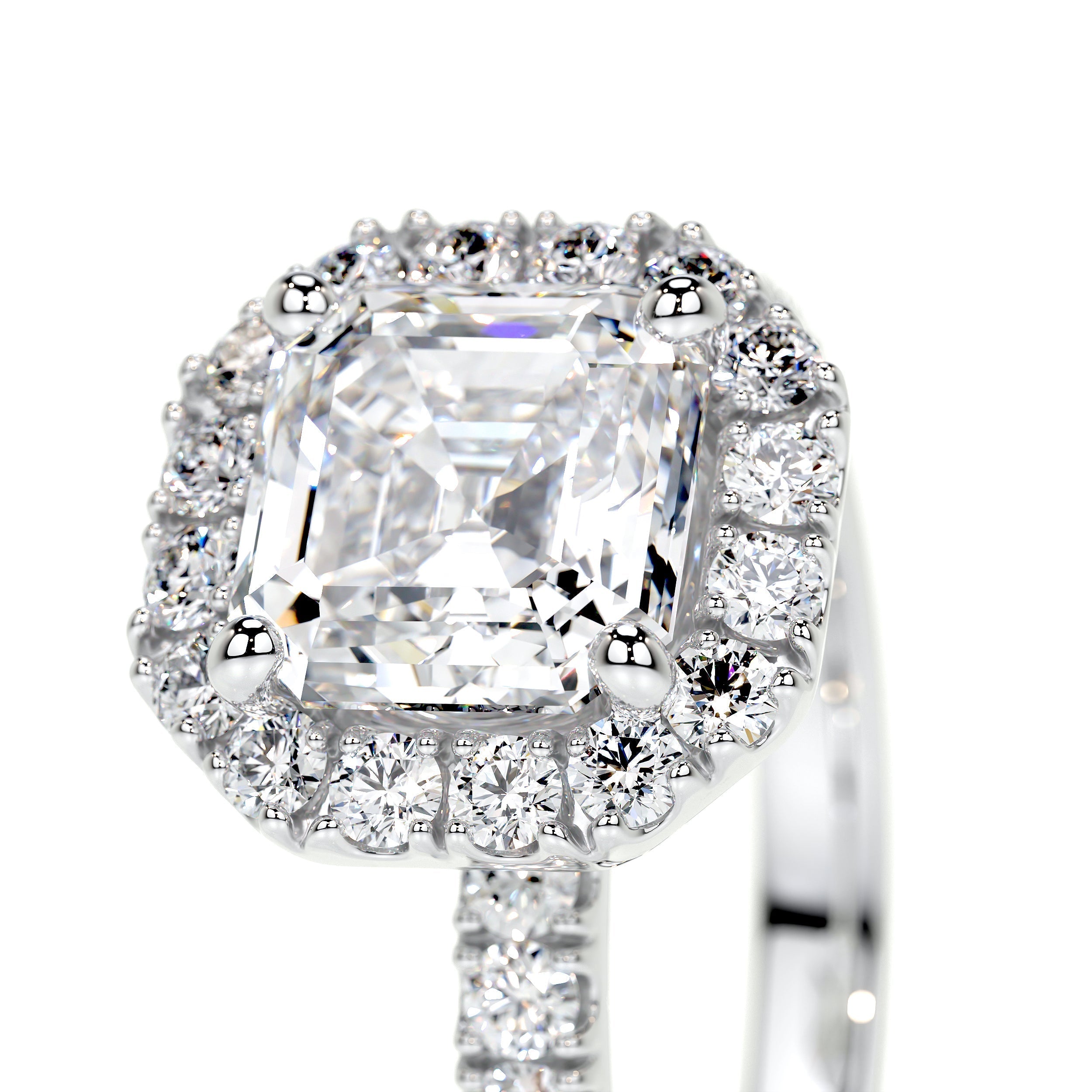 Brooklyn Lab Grown Diamond Ring -14K White Gold (RTS)