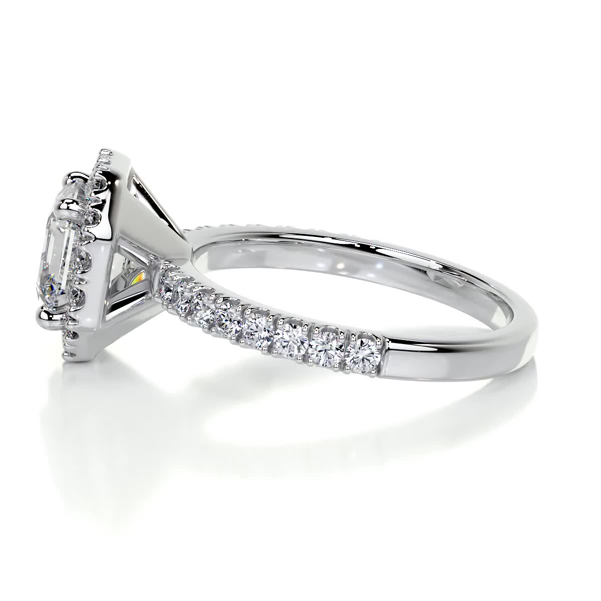 Brooklyn Lab Grown Diamond Ring -14K White Gold (RTS)
