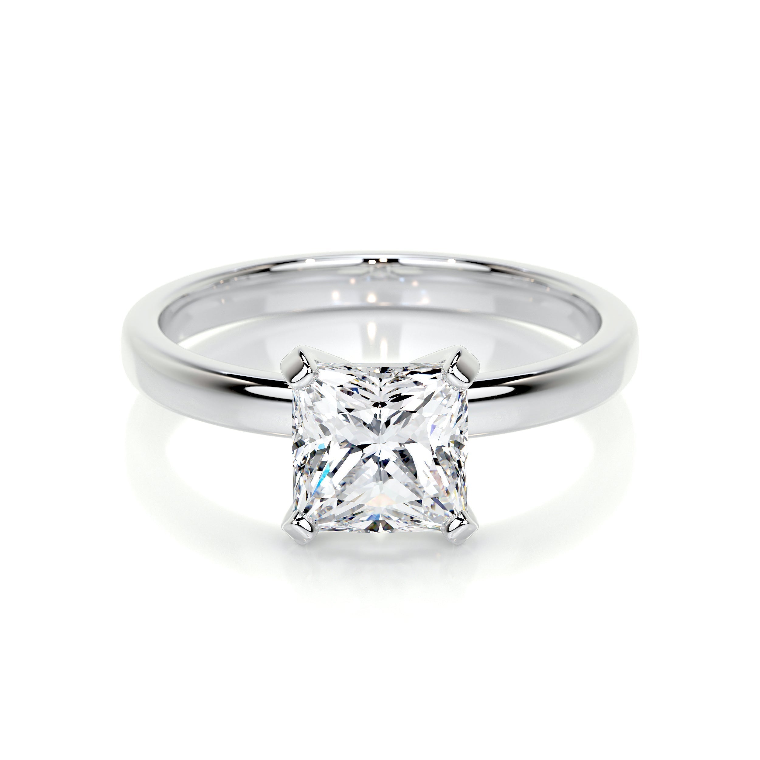 Isabelle Lab Grown Diamond Ring -14K White Gold (RTS)