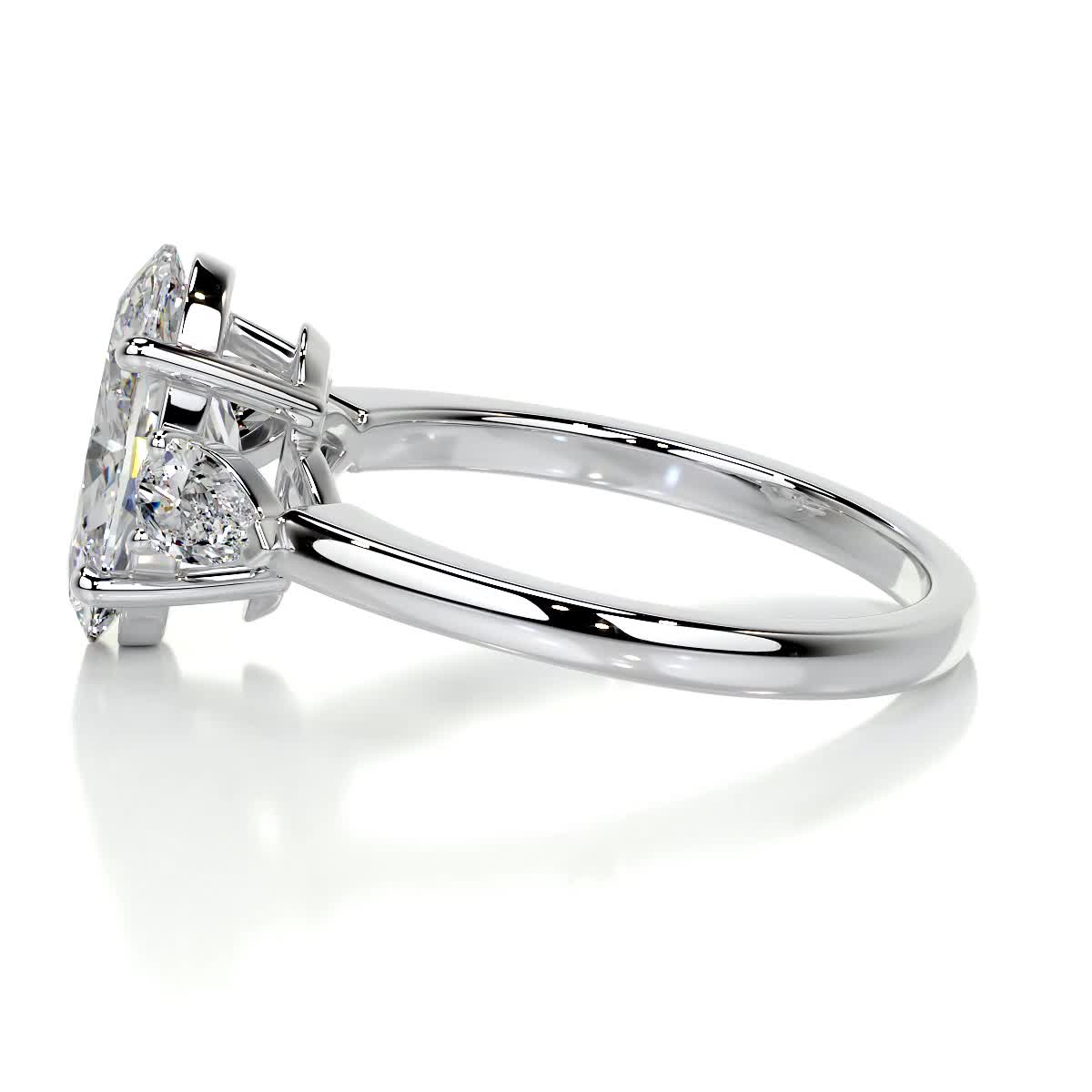 Kamala Lab Grown Diamond Ring -14K White Gold (RTS)