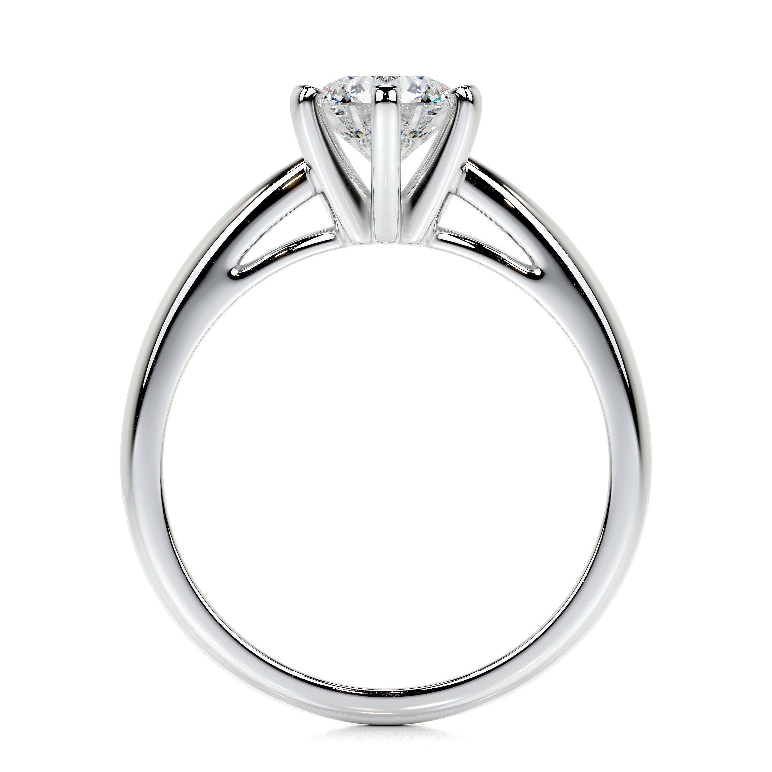 Diana Lab Grown Diamond Ring -14K White Gold (RTS)
