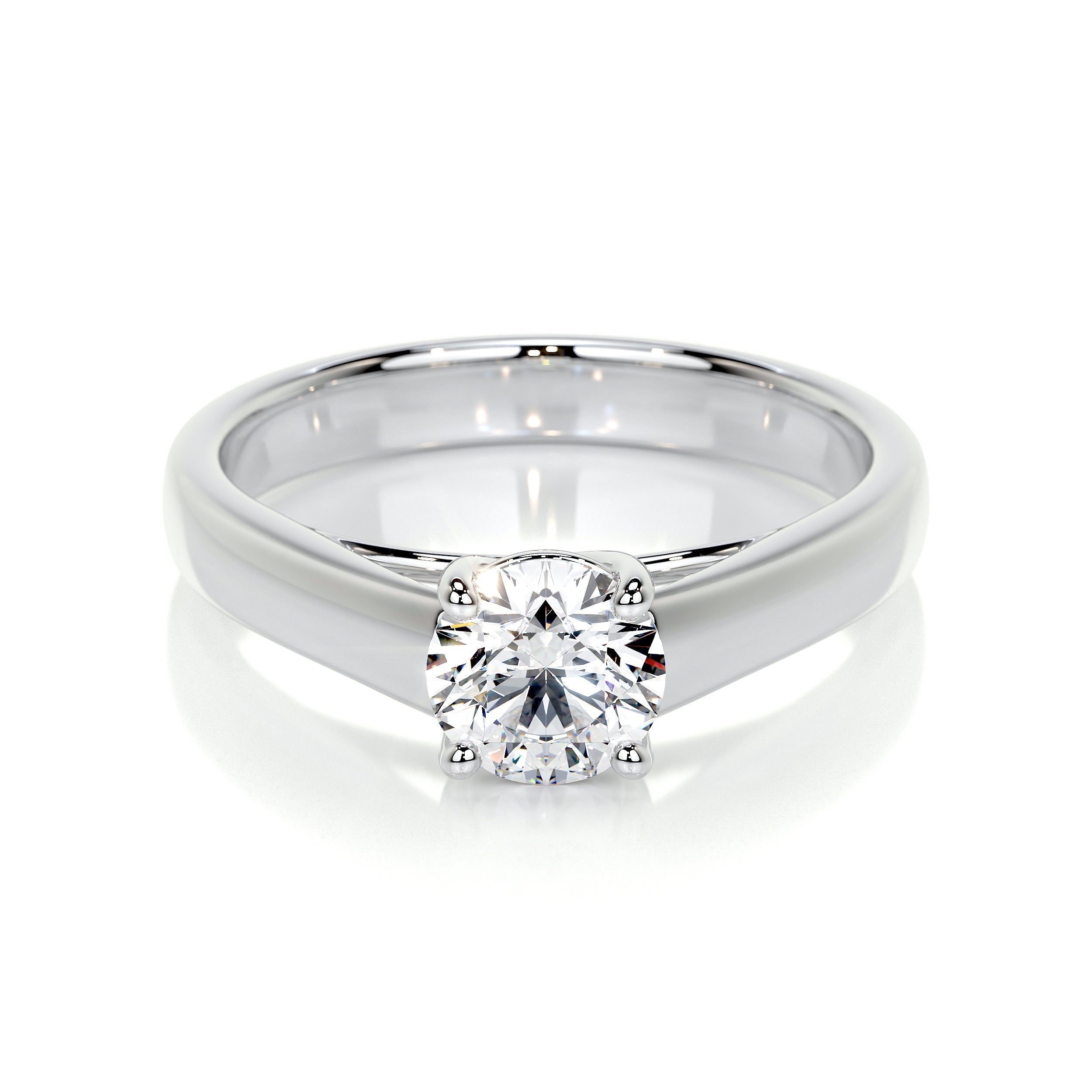 Nola Lab Grown Diamond Ring -14K White Gold (RTS)