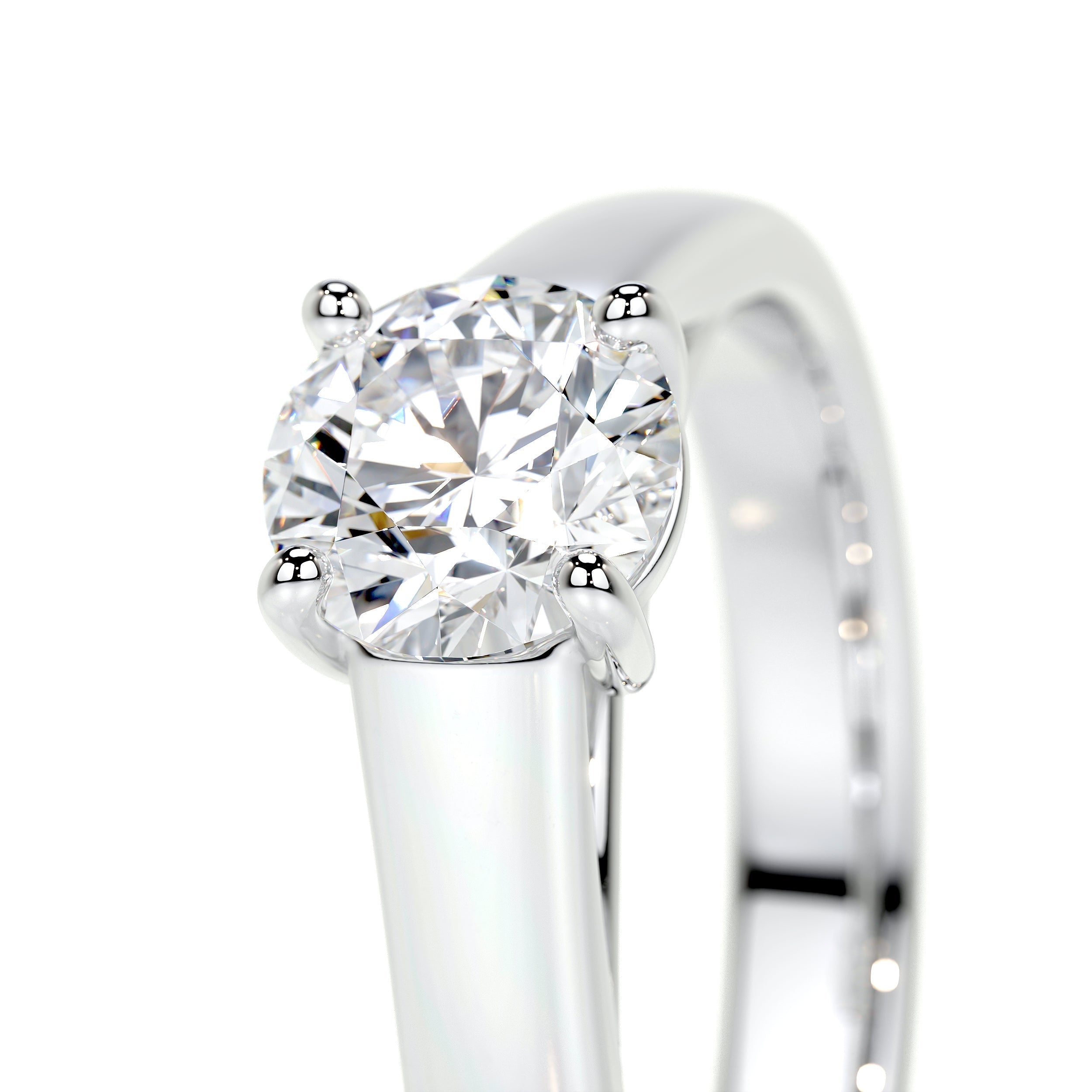 Nola Lab Grown Diamond Ring -14K White Gold (RTS)