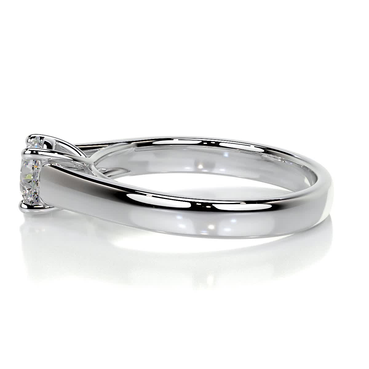 Nola Lab Grown Diamond Ring -14K White Gold (RTS)