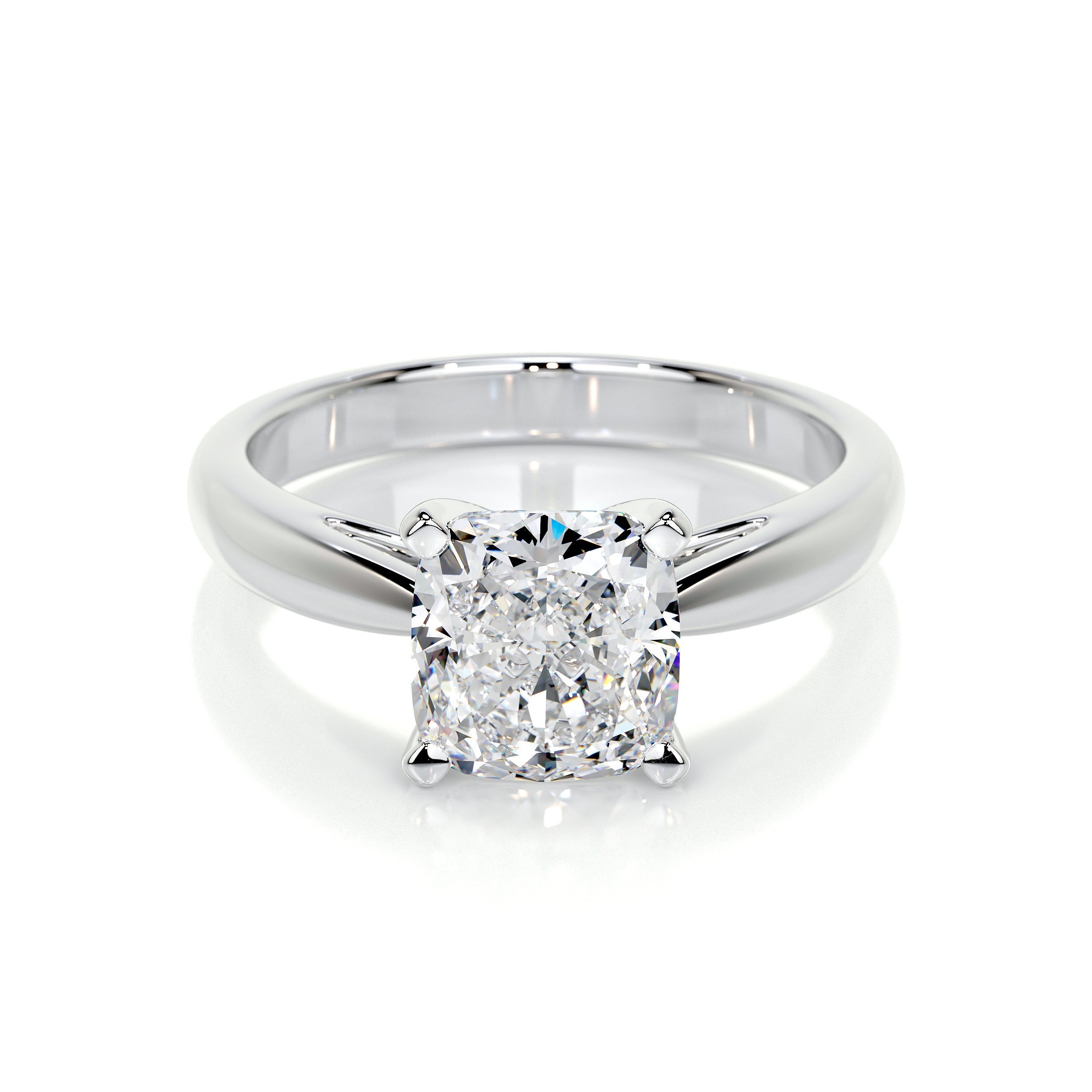 Diana Lab Grown Diamond Ring -14K White Gold (RTS)