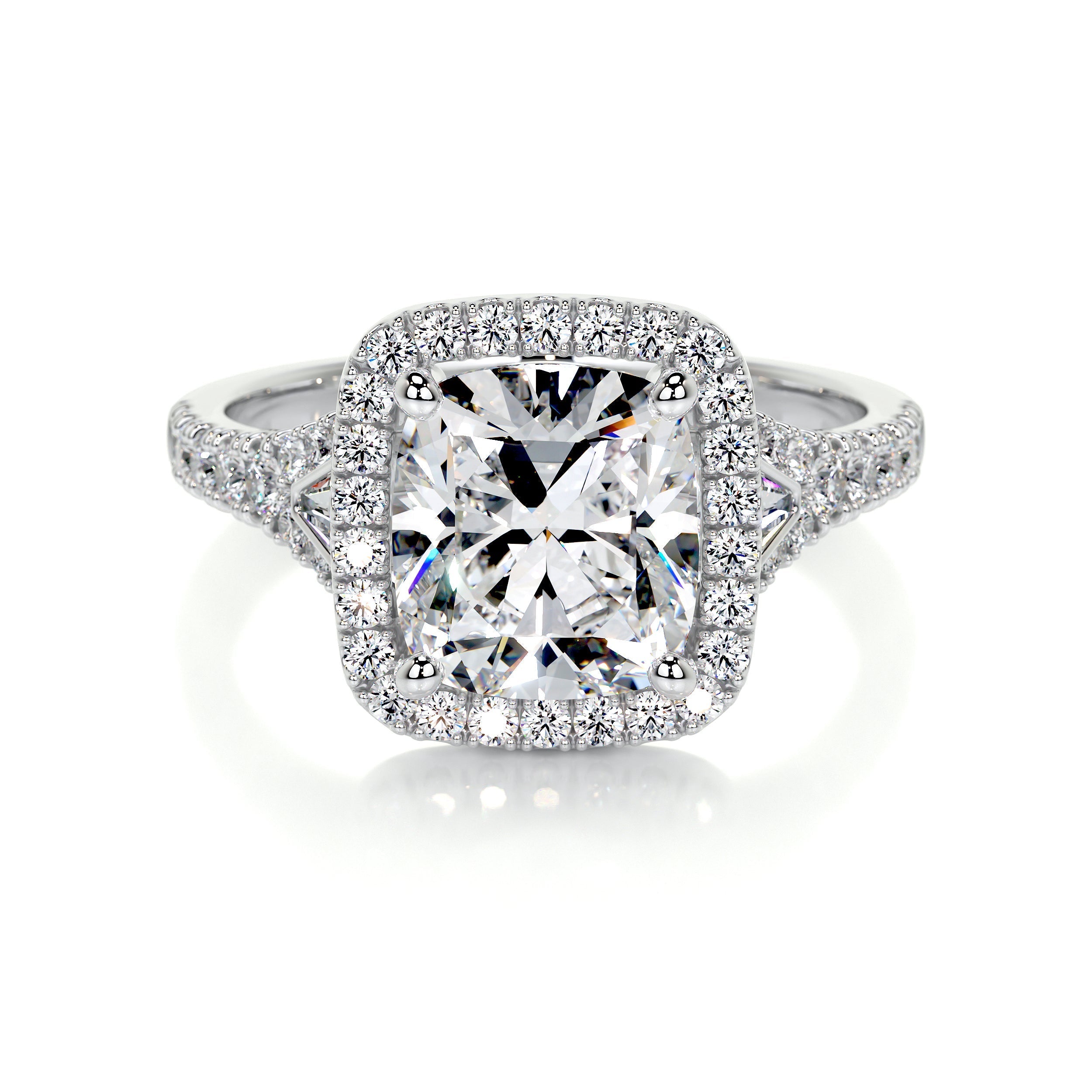 Lissete Lab Grown Diamond Ring -14K White Gold (RTS)