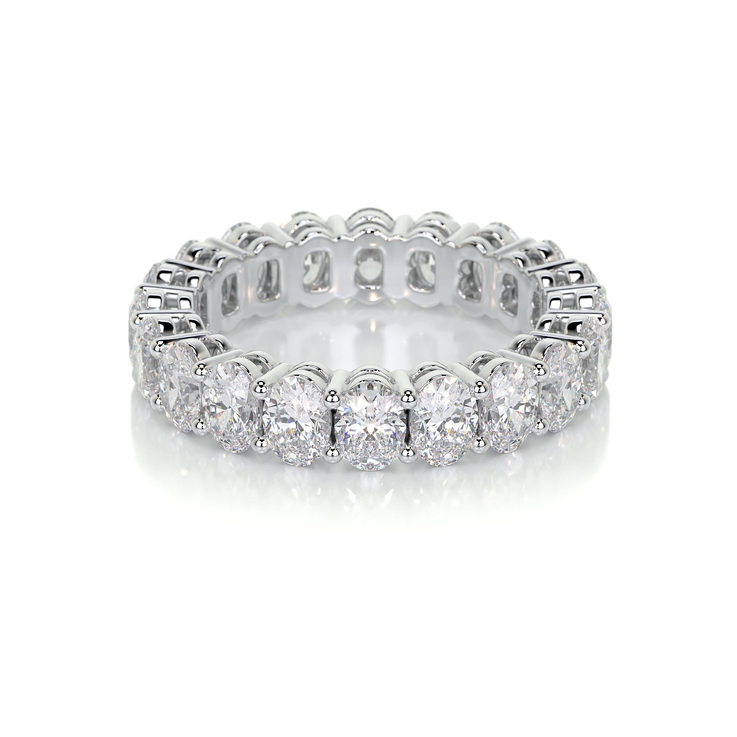 Julia Lab Grown Diamond Wedding Ring -14K White Gold (RTS)