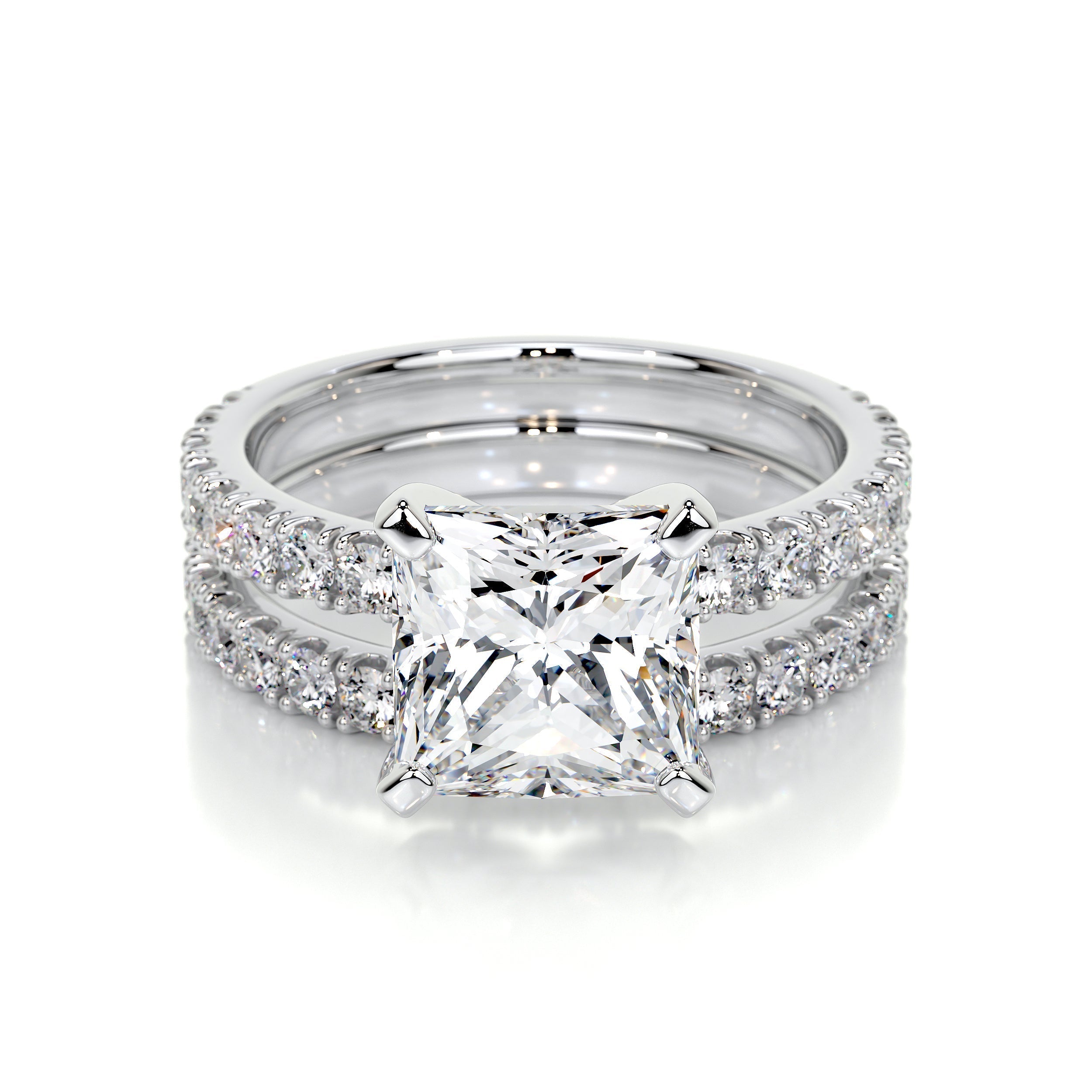 Blair Lab Grown Diamond Bridal Set -14K White Gold (RTS)