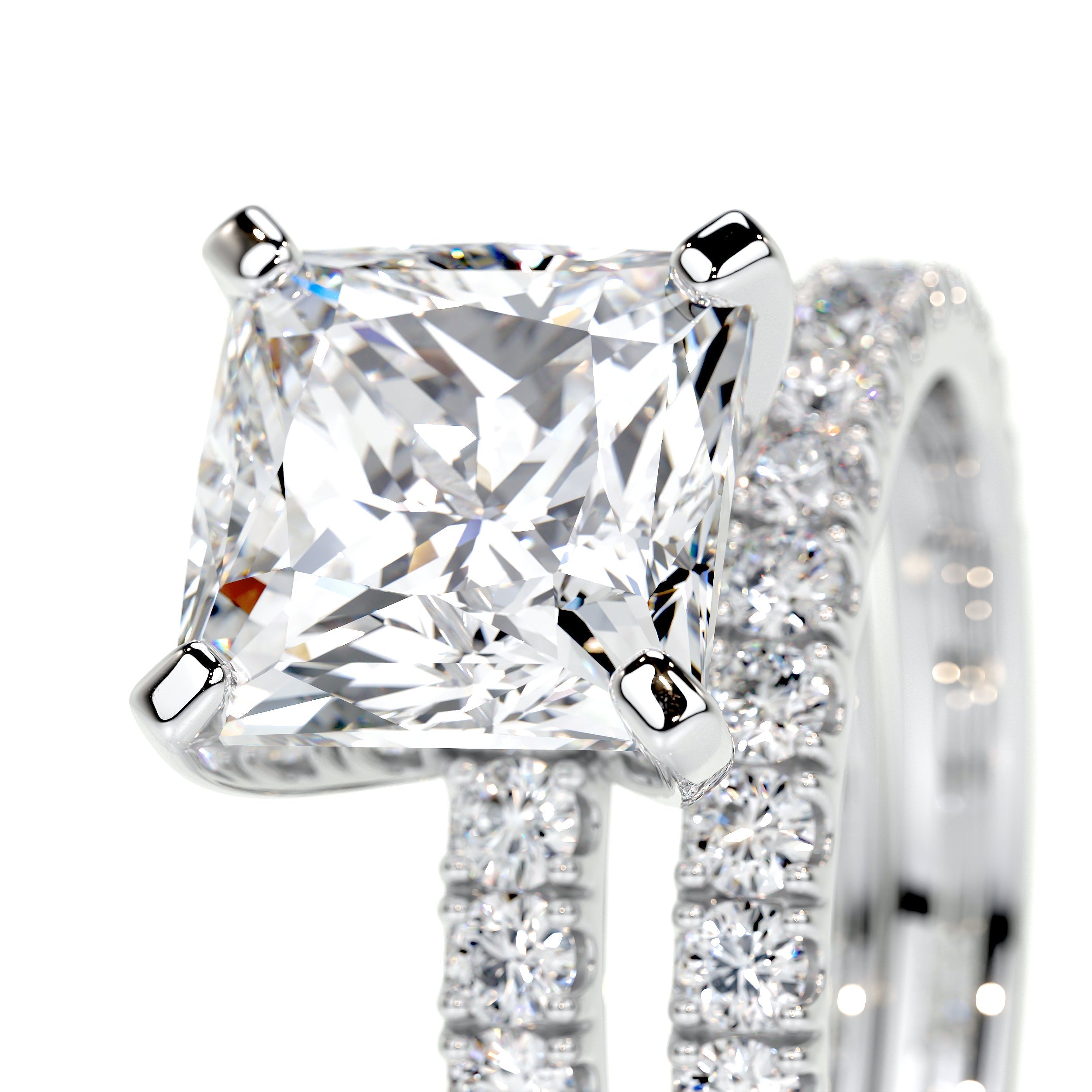 Blair Lab Grown Diamond Bridal Set -14K White Gold (RTS)