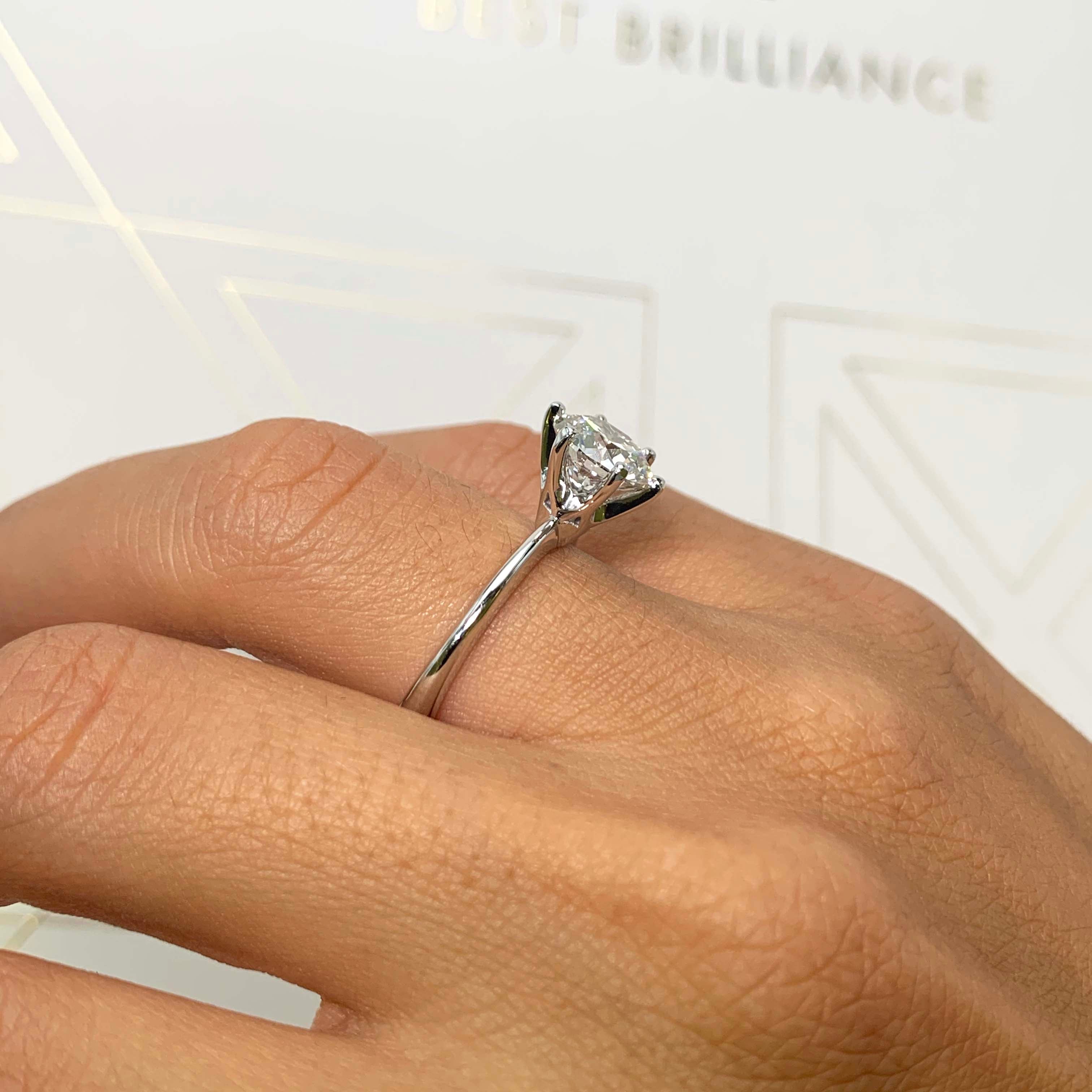 Samantha Diamond Engagement Ring -Platinum (RTS)