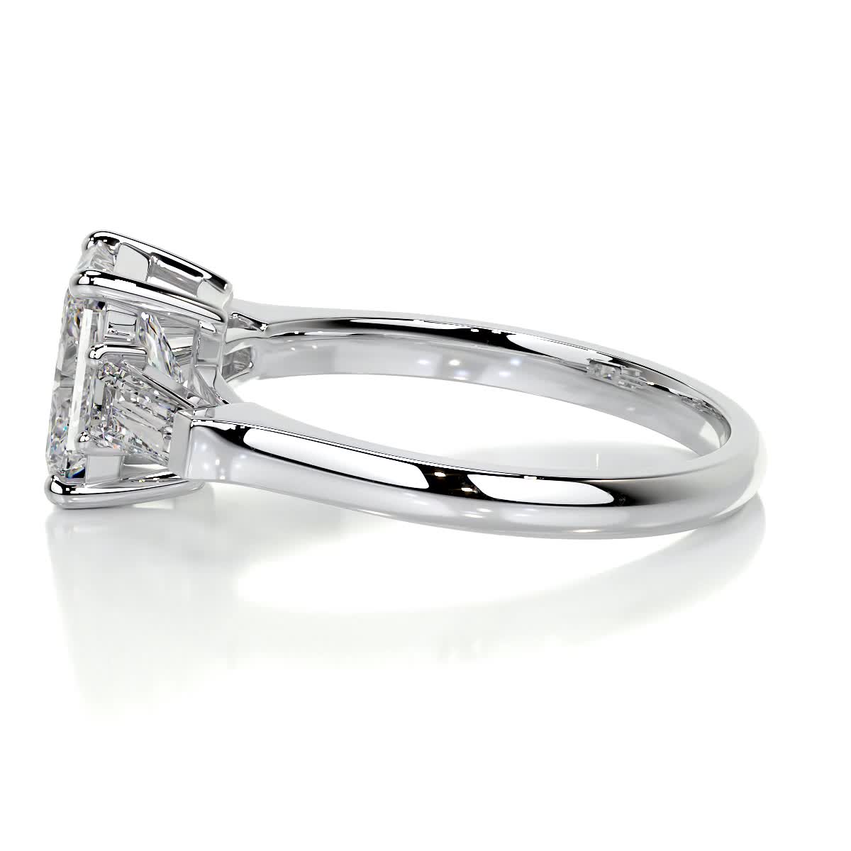 Skylar Diamond Engagement Ring -14K White Gold (RTS)