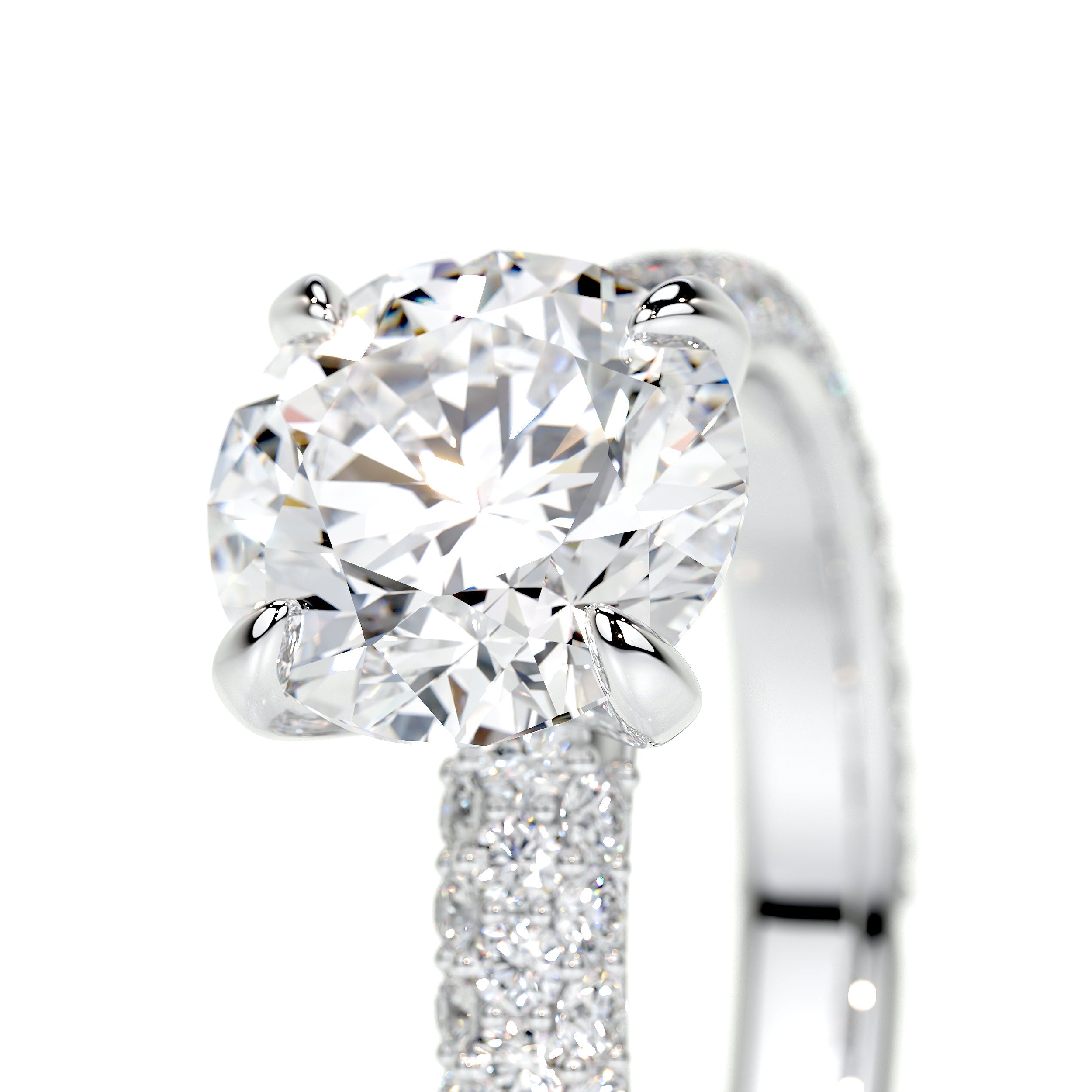 Charlotte Lab Grown Diamond Ring -Platinum (RTS)