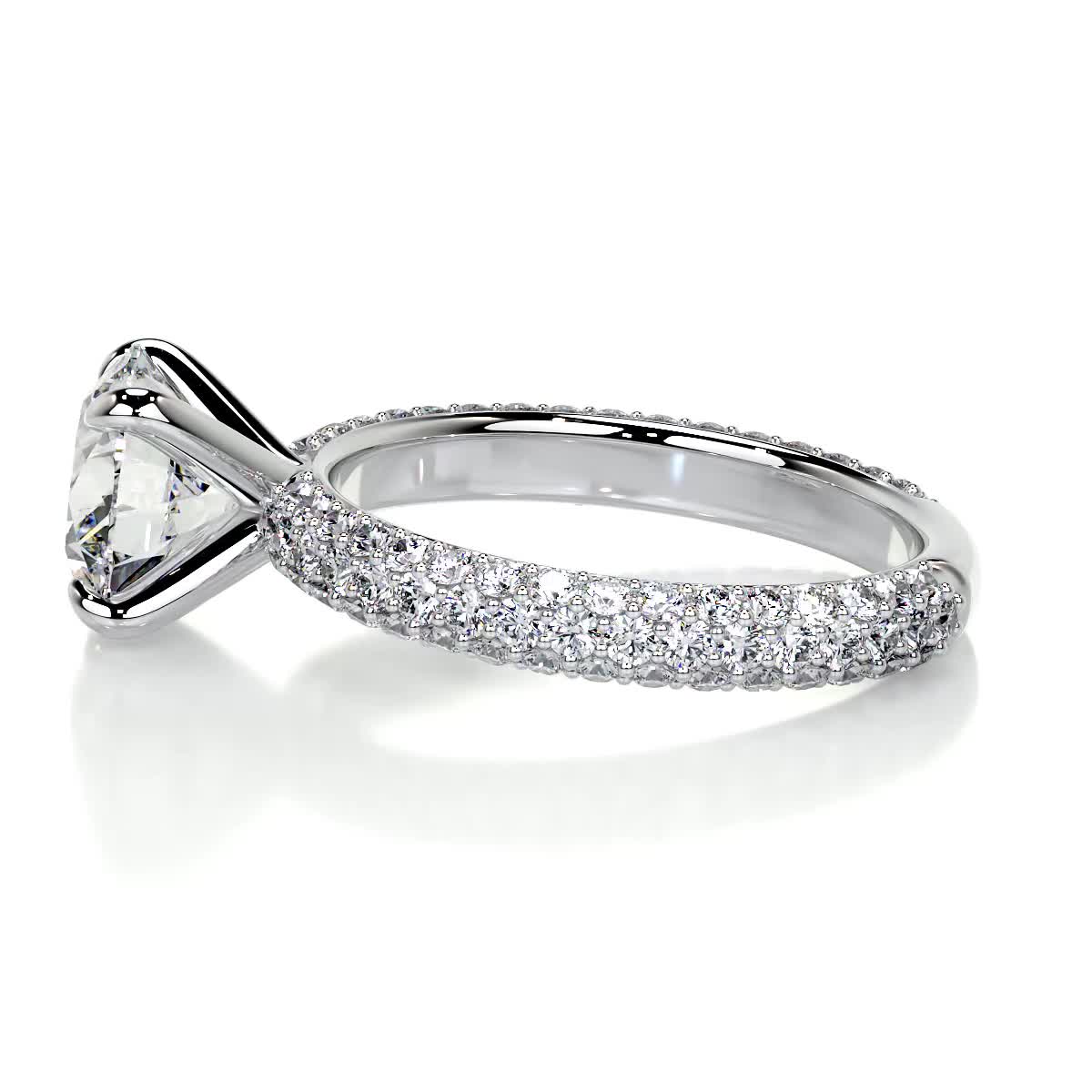 Charlotte Lab Grown Diamond Ring -Platinum (RTS)