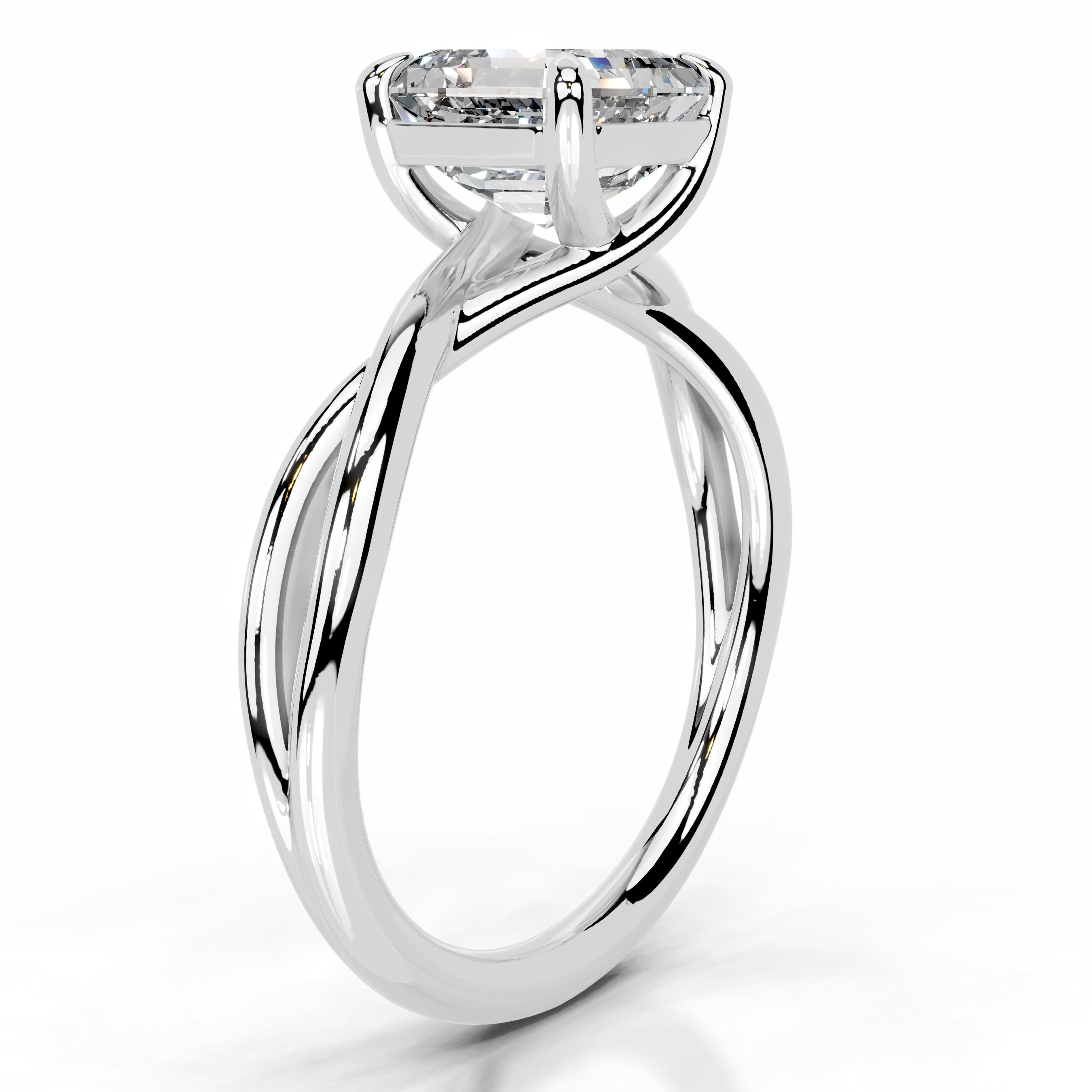 Billie Lab Grown Diamond Ring - 14K White Gold (RTS)