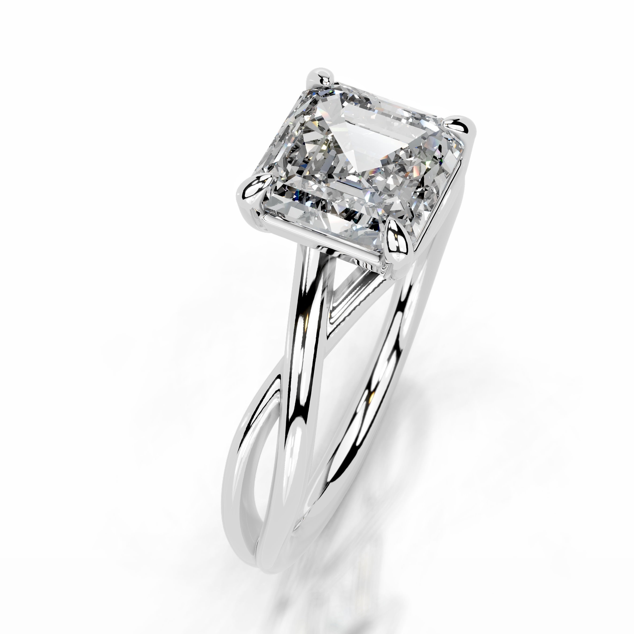 Billie Lab Grown Diamond Ring - 14K White Gold (RTS)