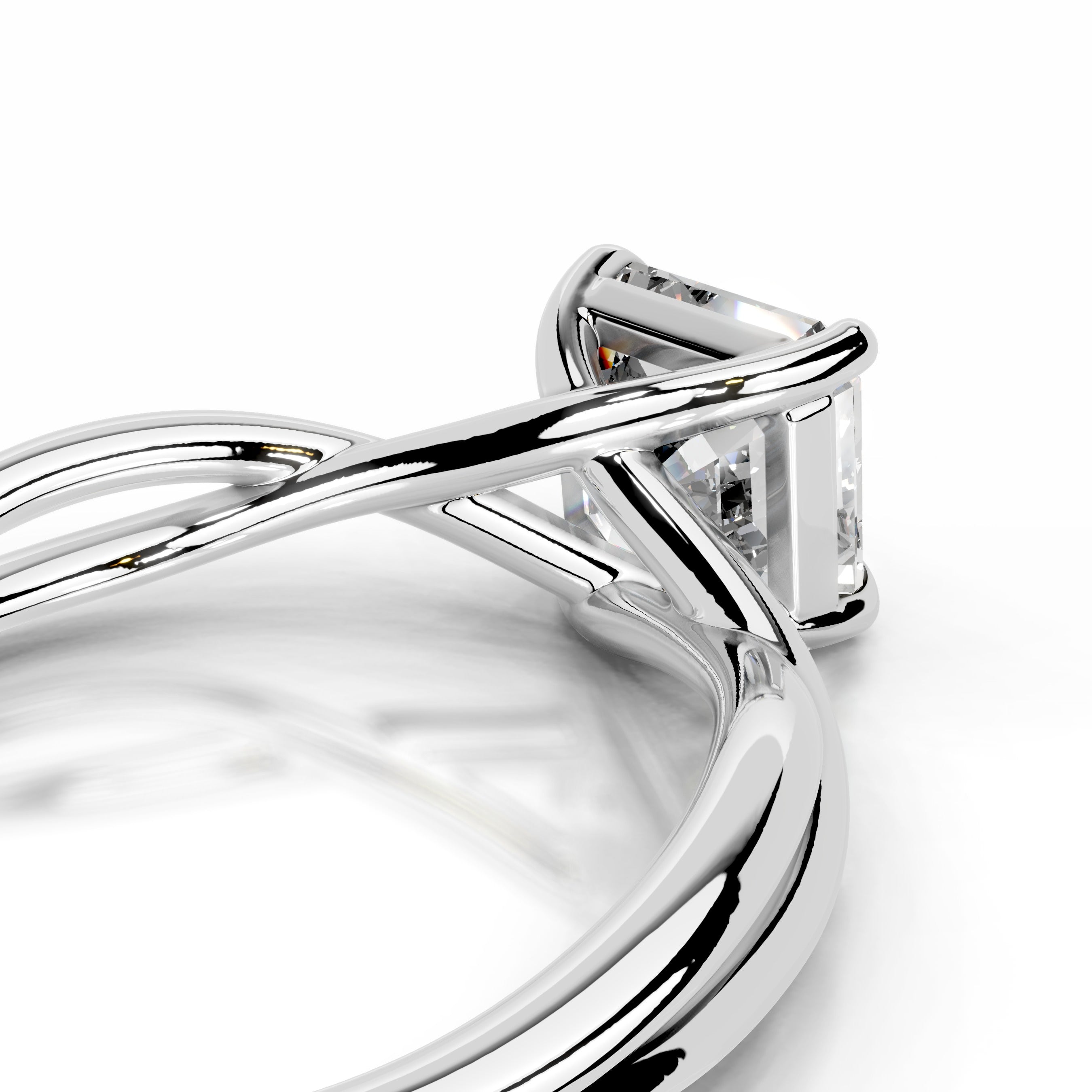 Billie Lab Grown Diamond Ring - 14K White Gold (RTS)