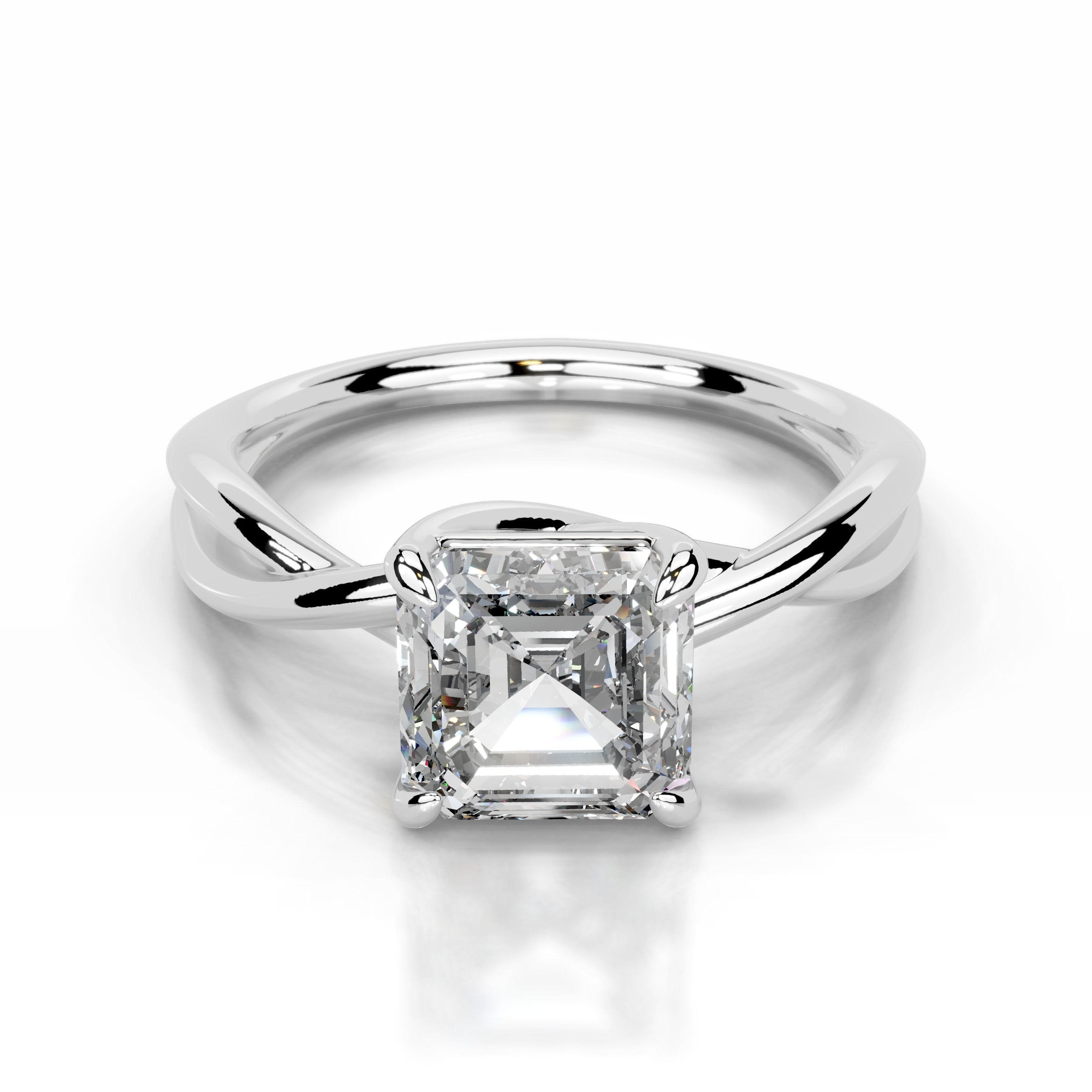 Billie Lab Grown Diamond Ring - 14K White Gold (RTS)