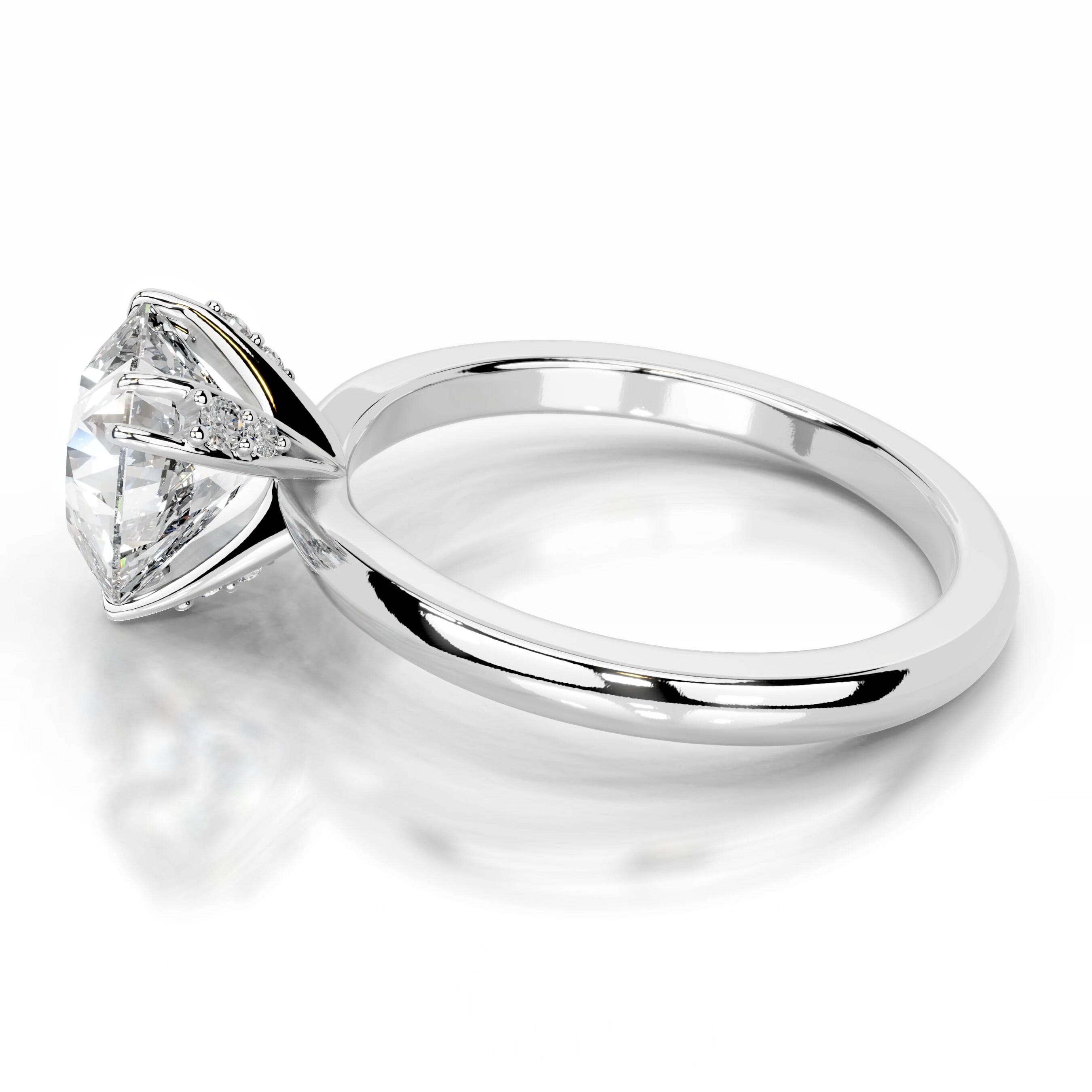 Angoona Lab Grown Diamond Ring  - 14K White Gold (RTS)