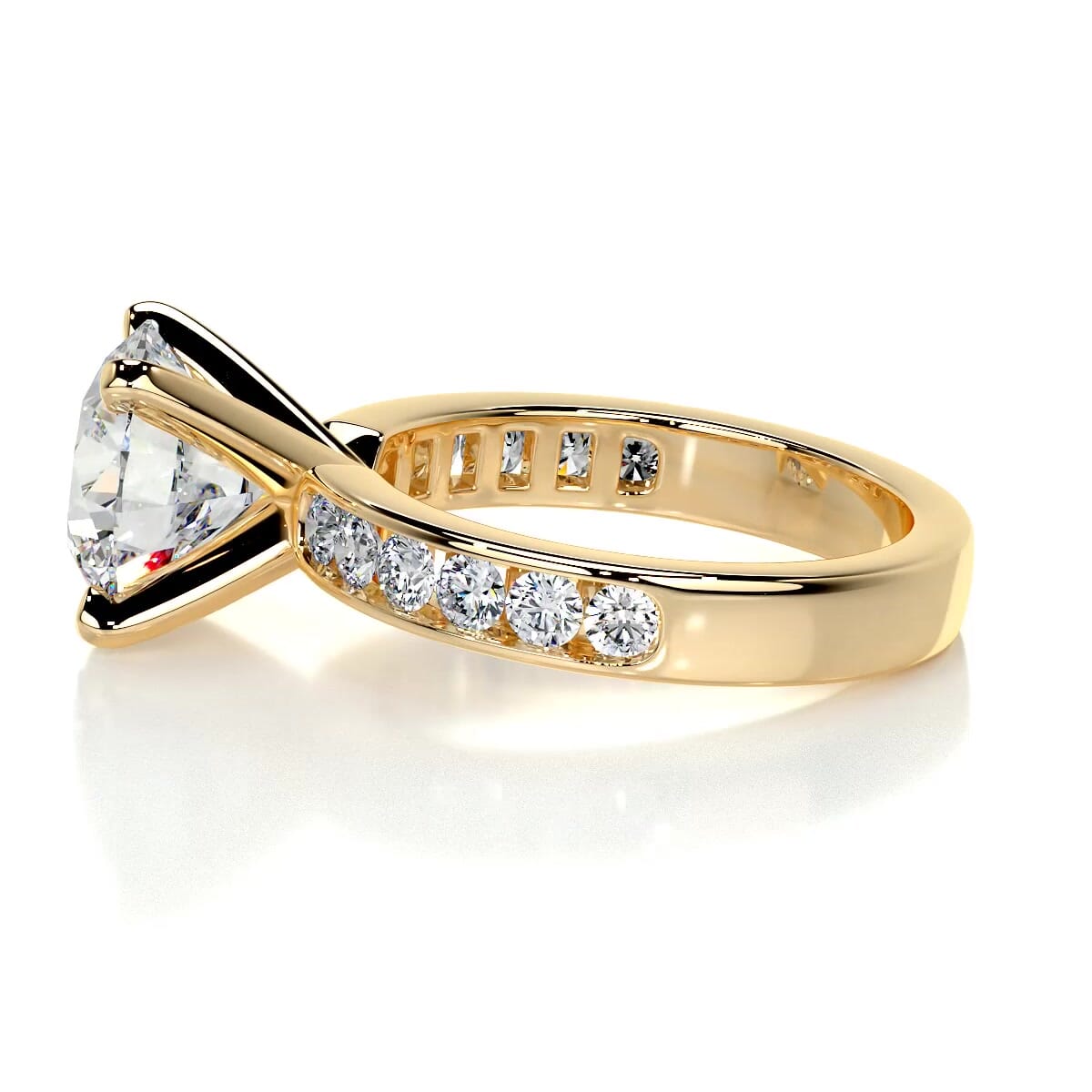 Giselle Lab Grown Diamond Ring -18K Yellow Gold (RTS)