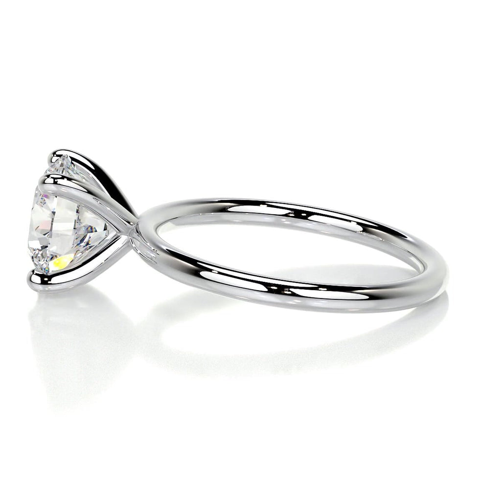 Eloise Moissanite Ring -14K White Gold (RTS)