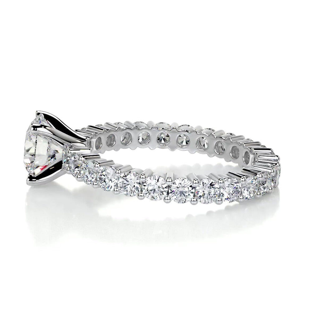 Jenna Lab Grown Diamond Ring -14K White Gold (RTS)