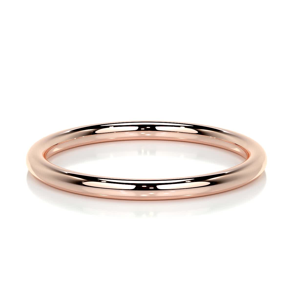 Eloise Wedding Band -14K Rose Gold (RTS)