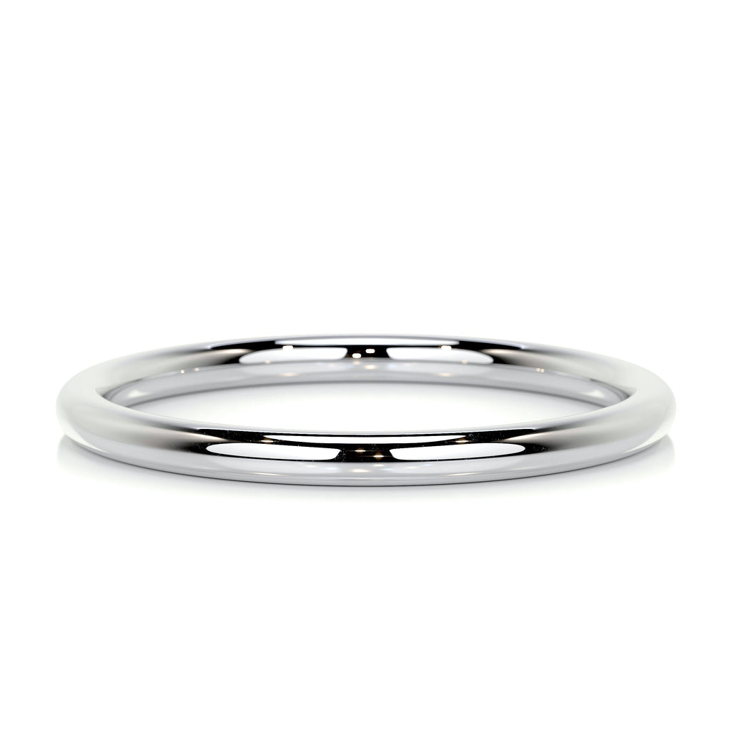 Eloise Wedding Band -14K White Gold (RTS)