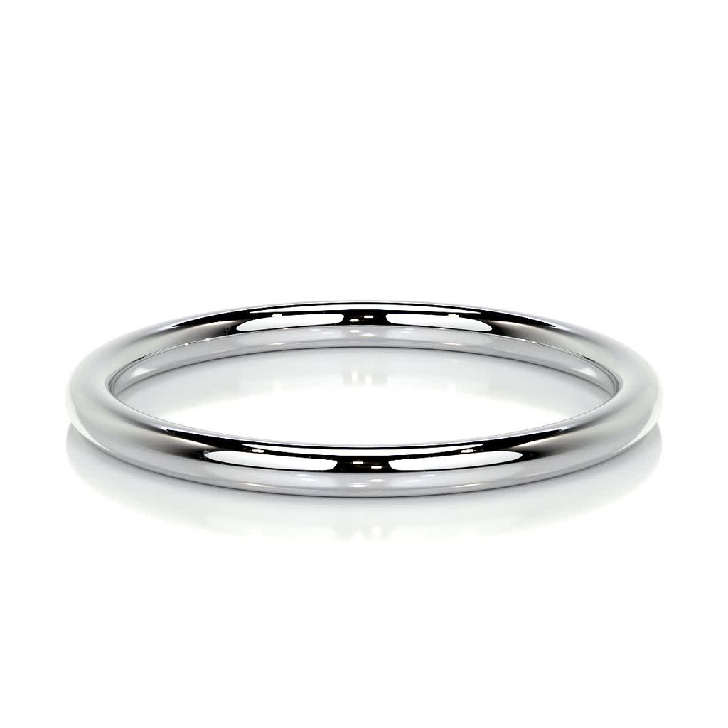 Eloise Wedding Band -14K White Gold (RTS)