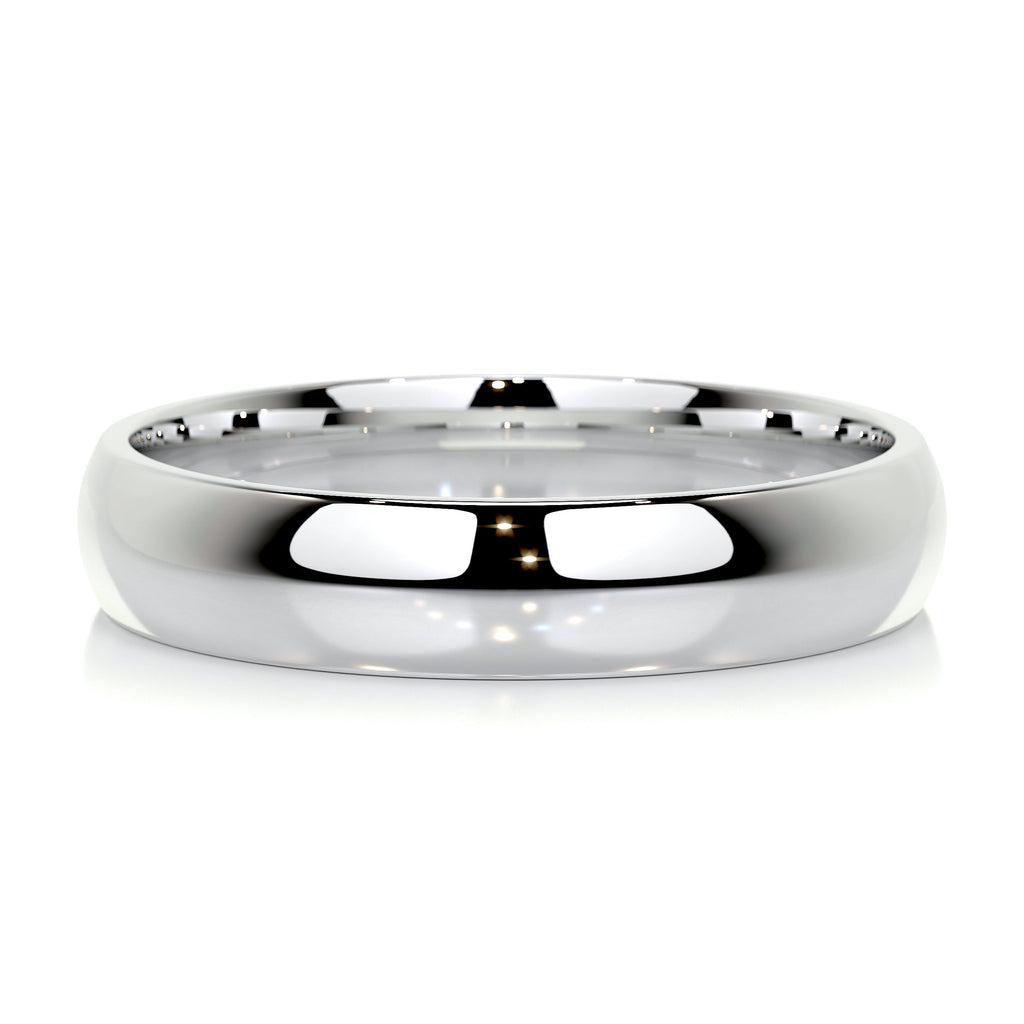 Tatiana Wedding Band -14K White Gold (RTS)