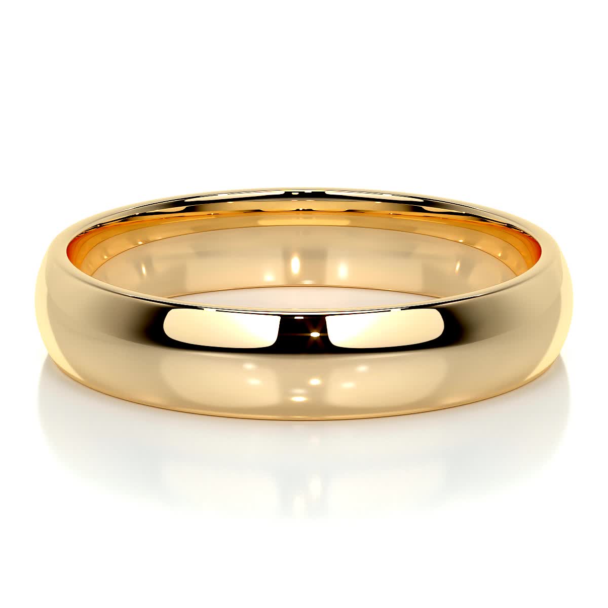Tatiana Wedding Band -18K Yellow Gold (RTS)