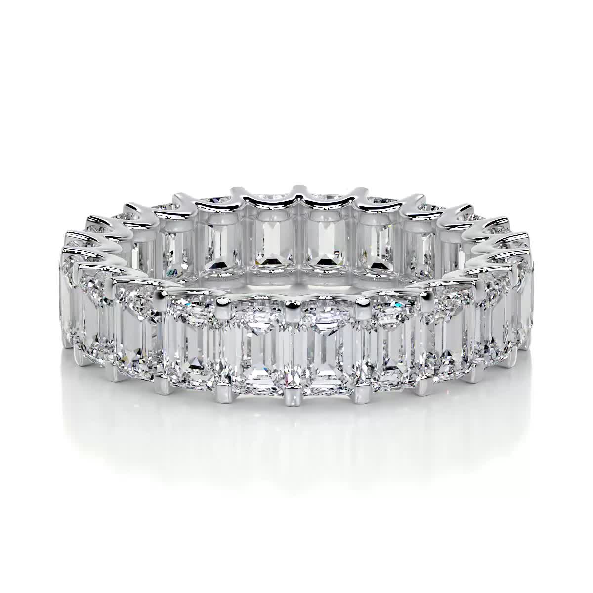 Gina Eternity Wedding Ring -Platinum (RTS)
