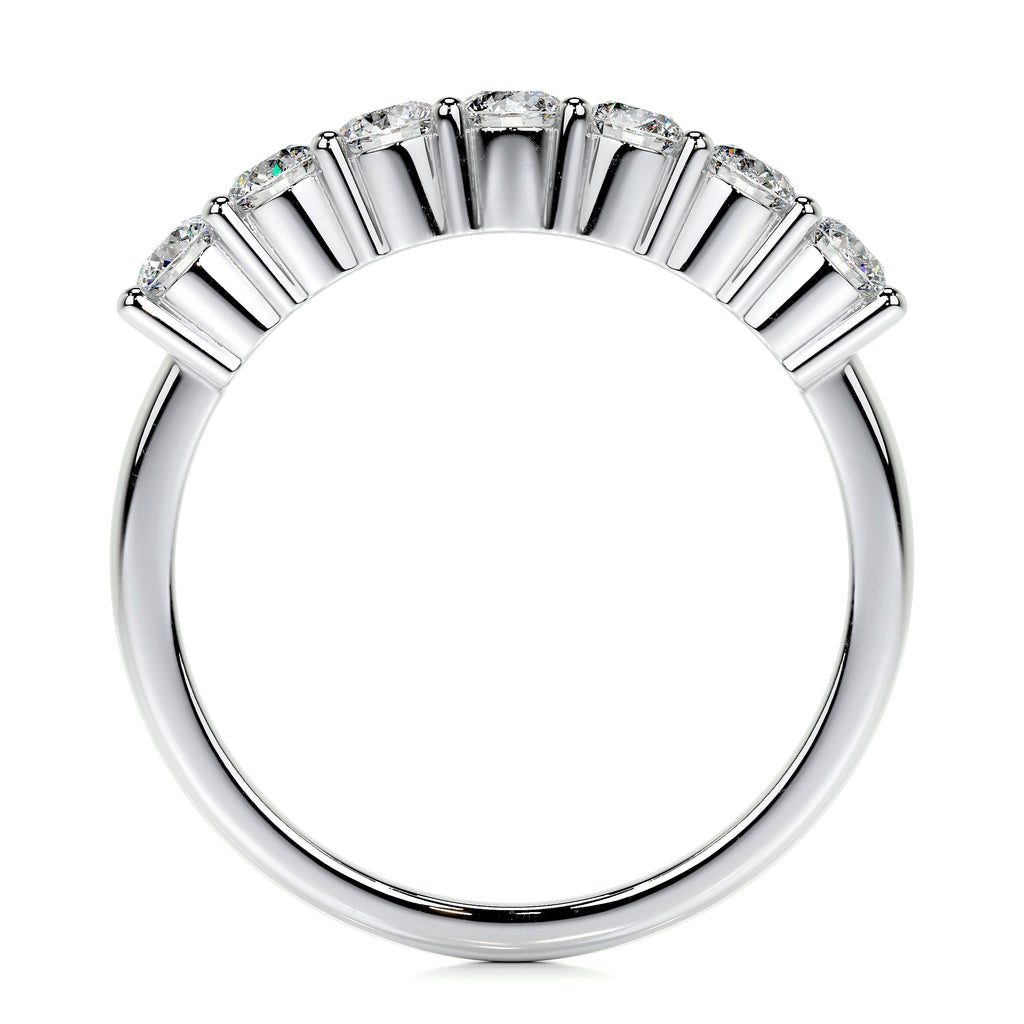 Catherine Lab Grown Diamond Wedding Ring   (0.8 Carat) -14K White Gold (RTS)