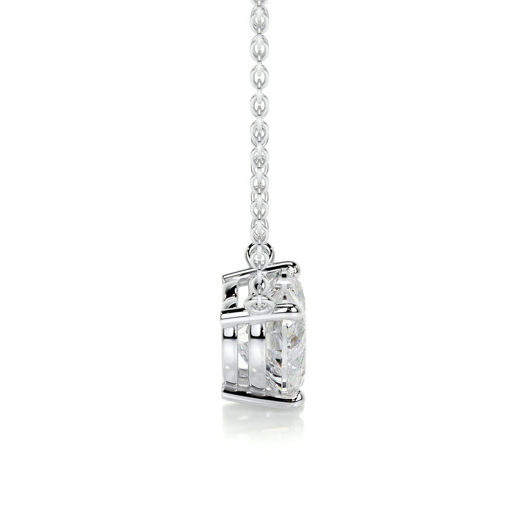 Betty Diamond Pendant -18K White Gold (RTS)