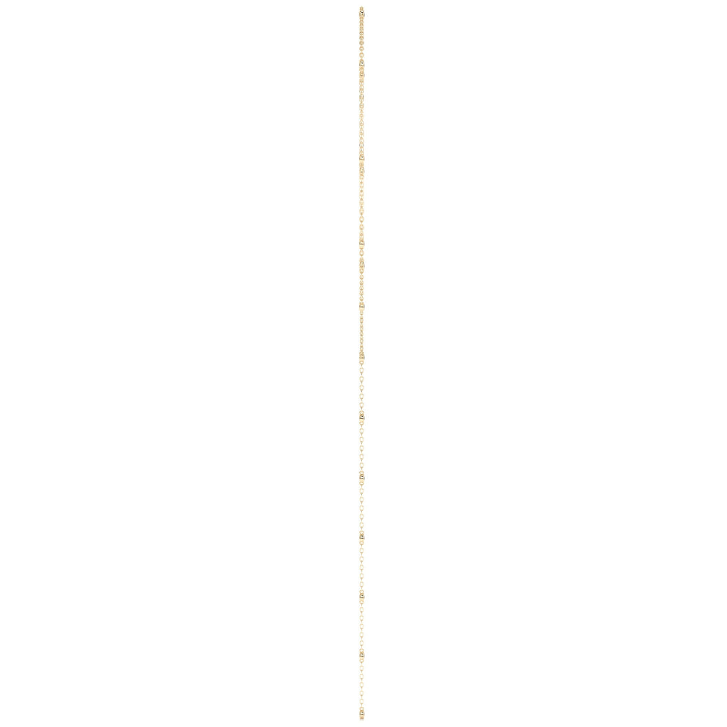 Tie Lab Grown Diamond Necklace   (1.12 Carat) -18K Yellow Gold (RTS)