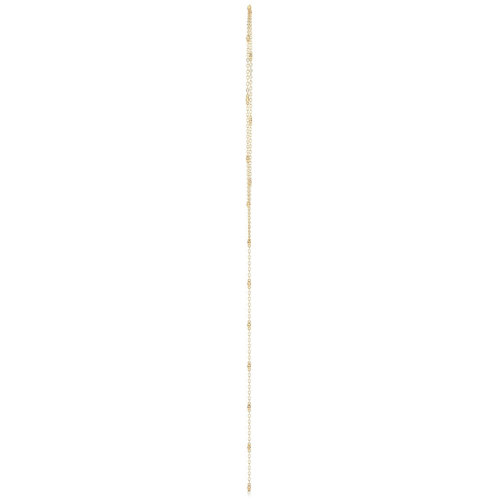 Tie Lab Grown Diamond Necklace   (1.12 Carat) -18K Yellow Gold (RTS)