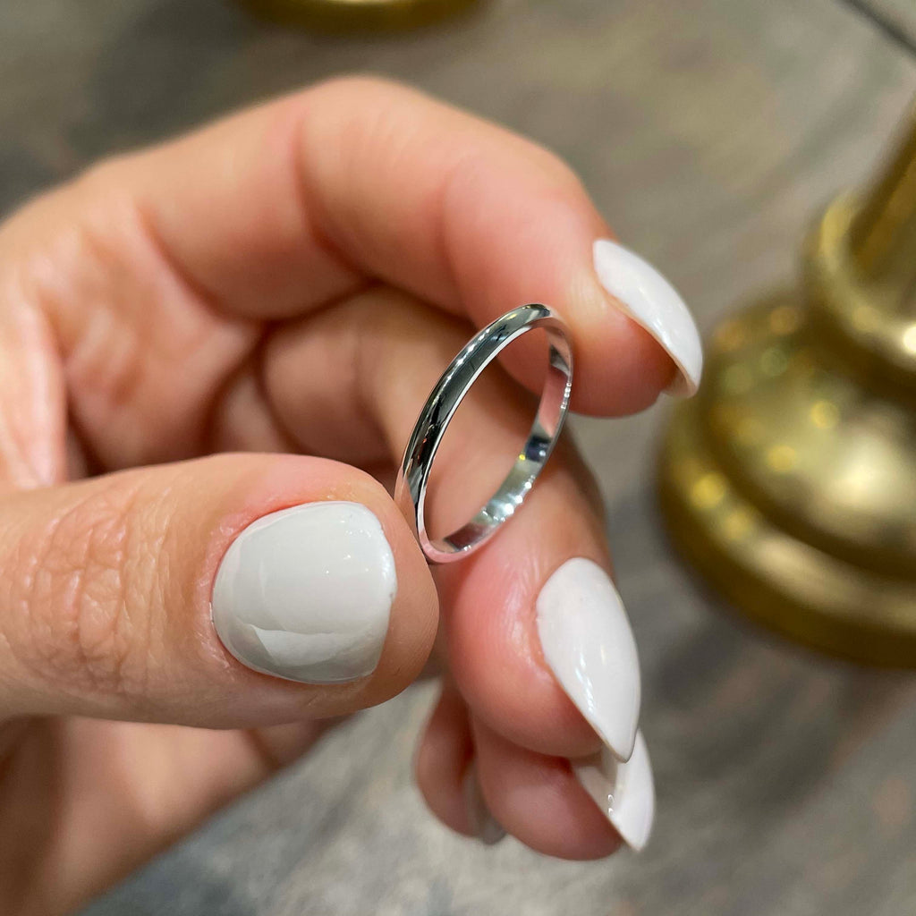 Alexis Wedding Ring -Platinum (RTS)